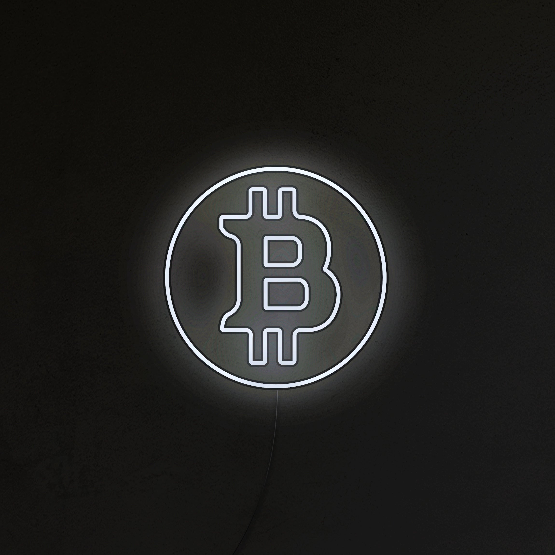 Bitcoin Neon LED