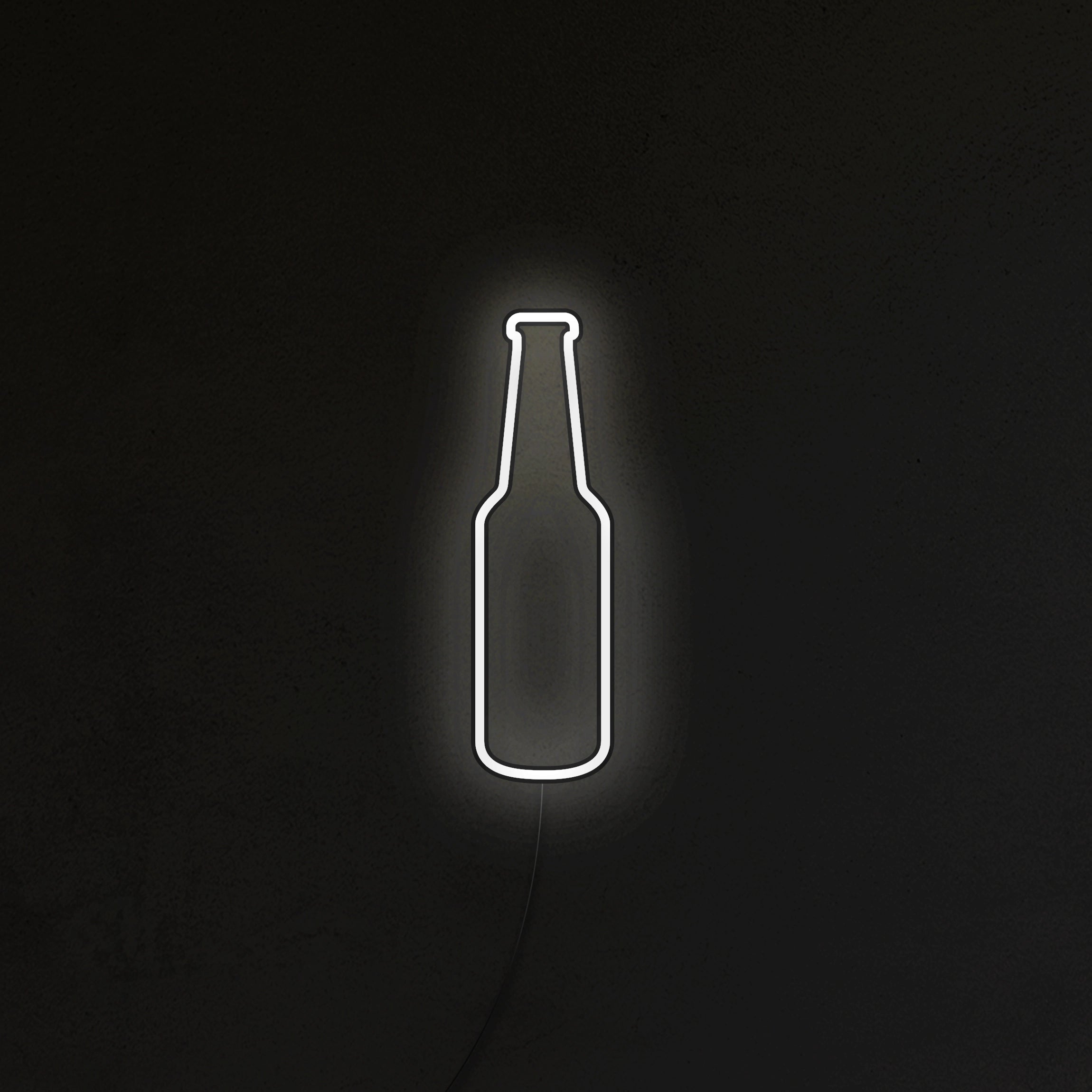 Butelka piwa Neon LED