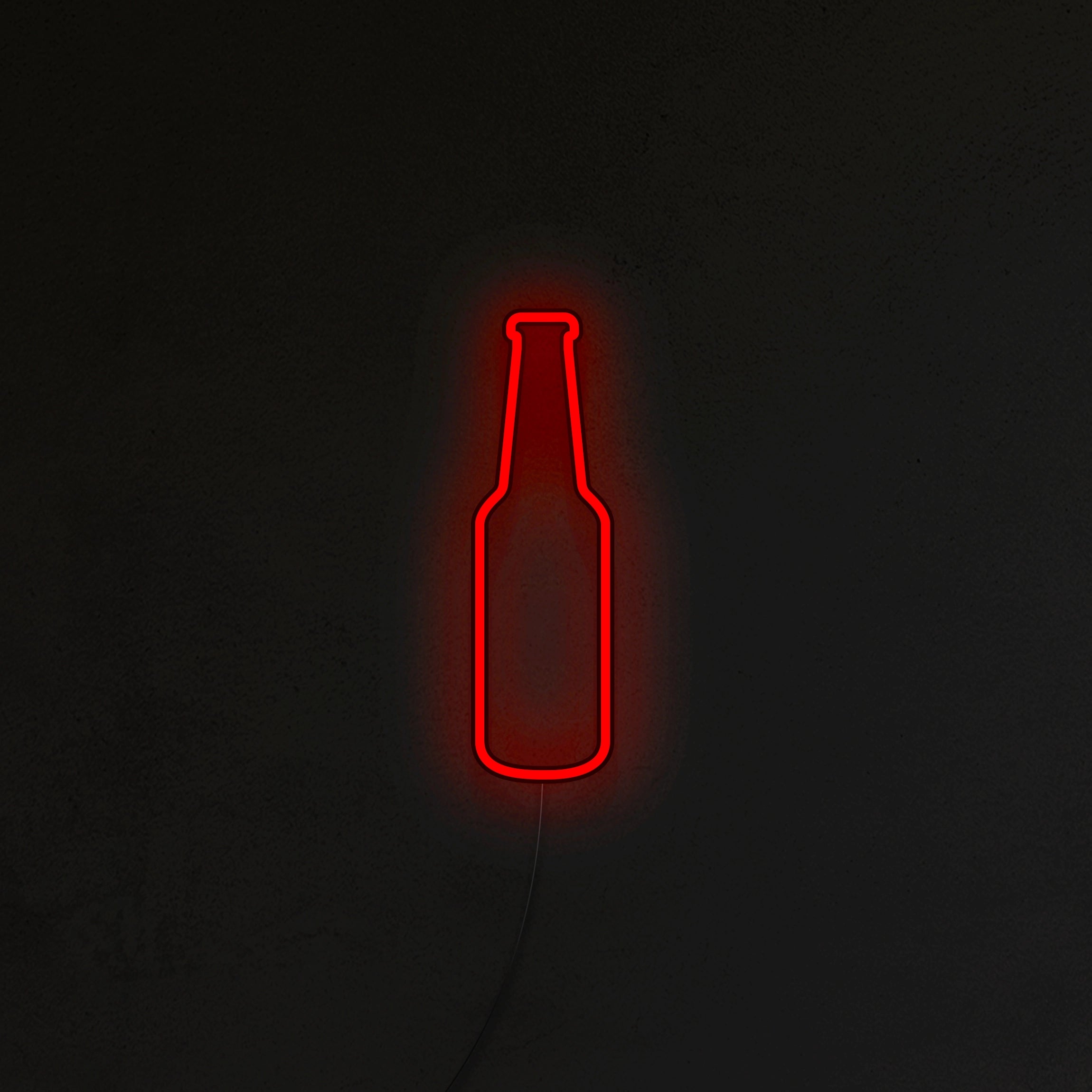 Butelka piwa Neon LED