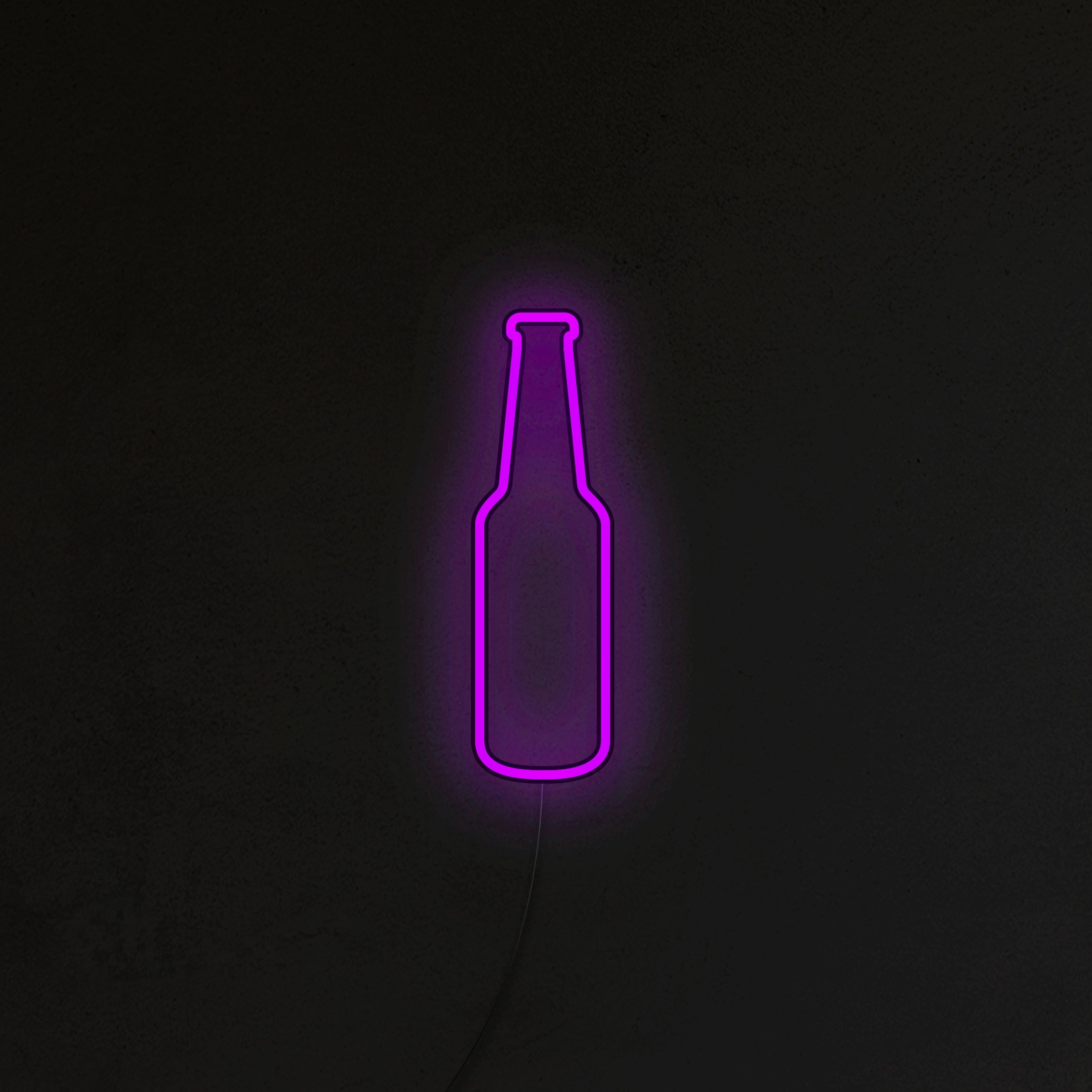 Butelka piwa Neon LED