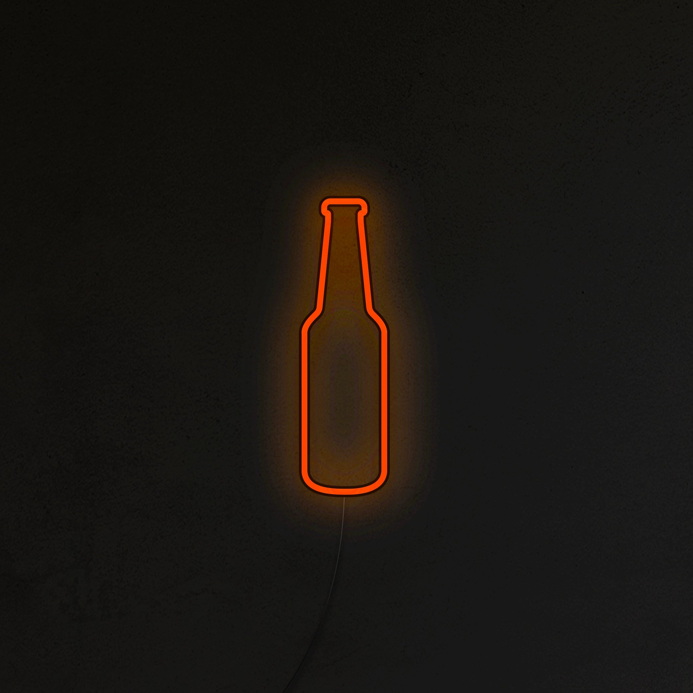 Butelka piwa Neon LED