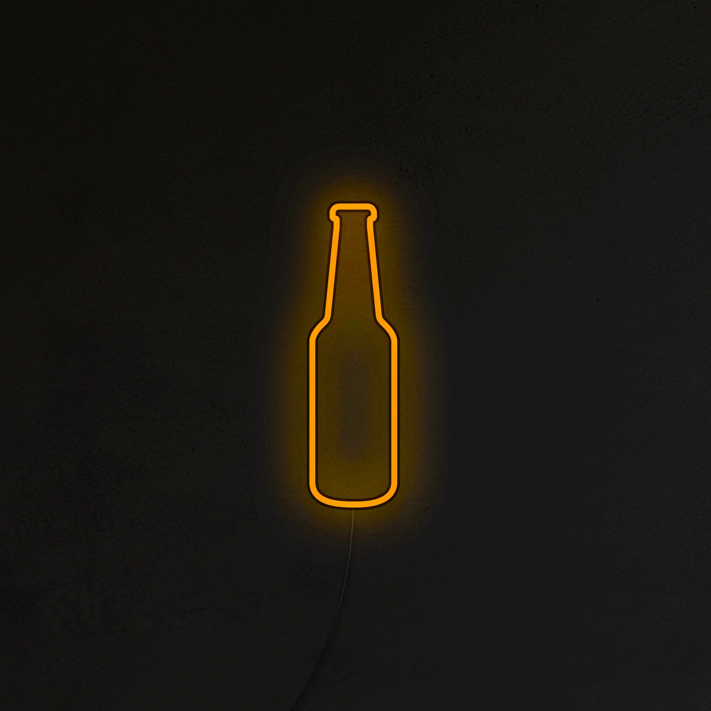 Butelka piwa Neon LED