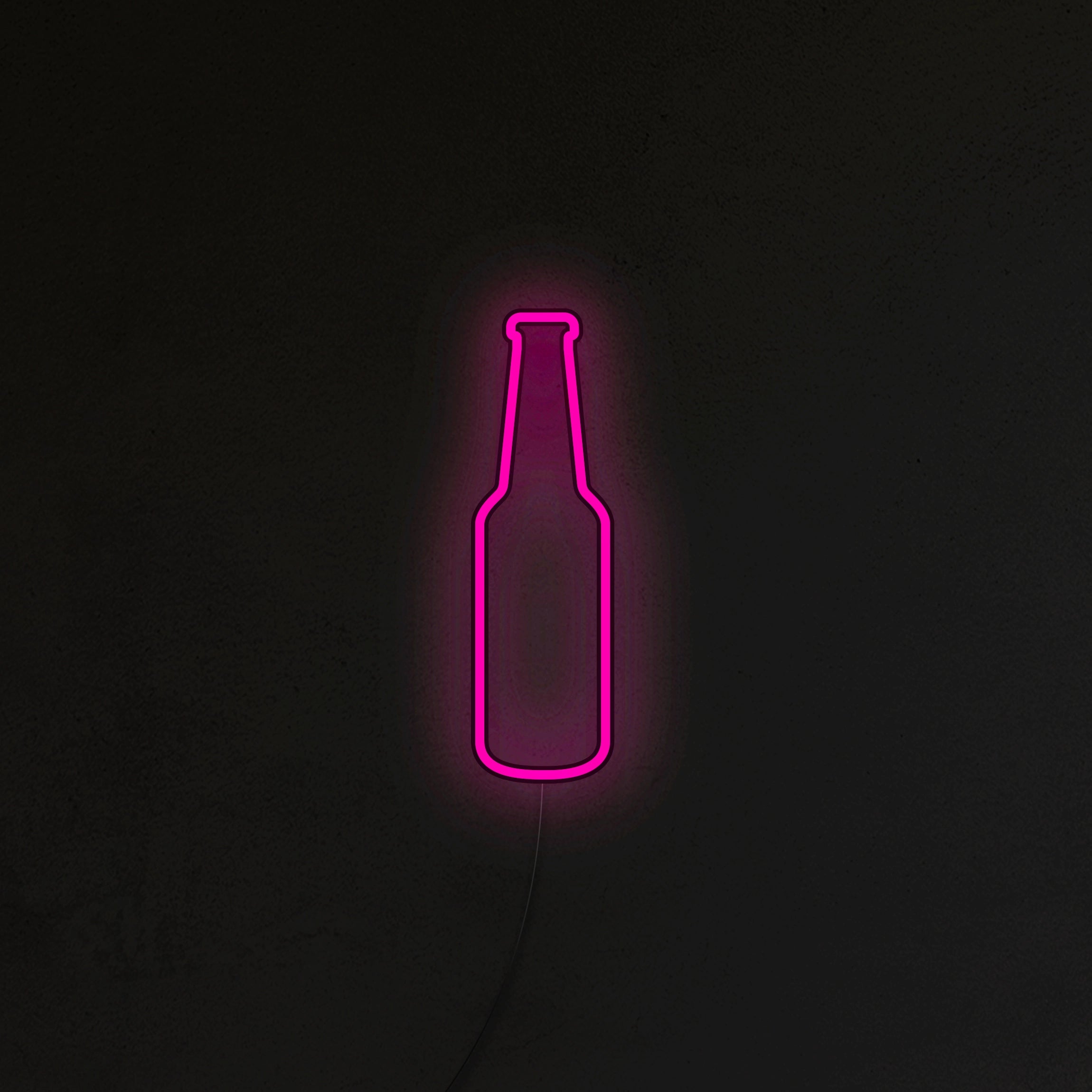 Butelka piwa Neon LED