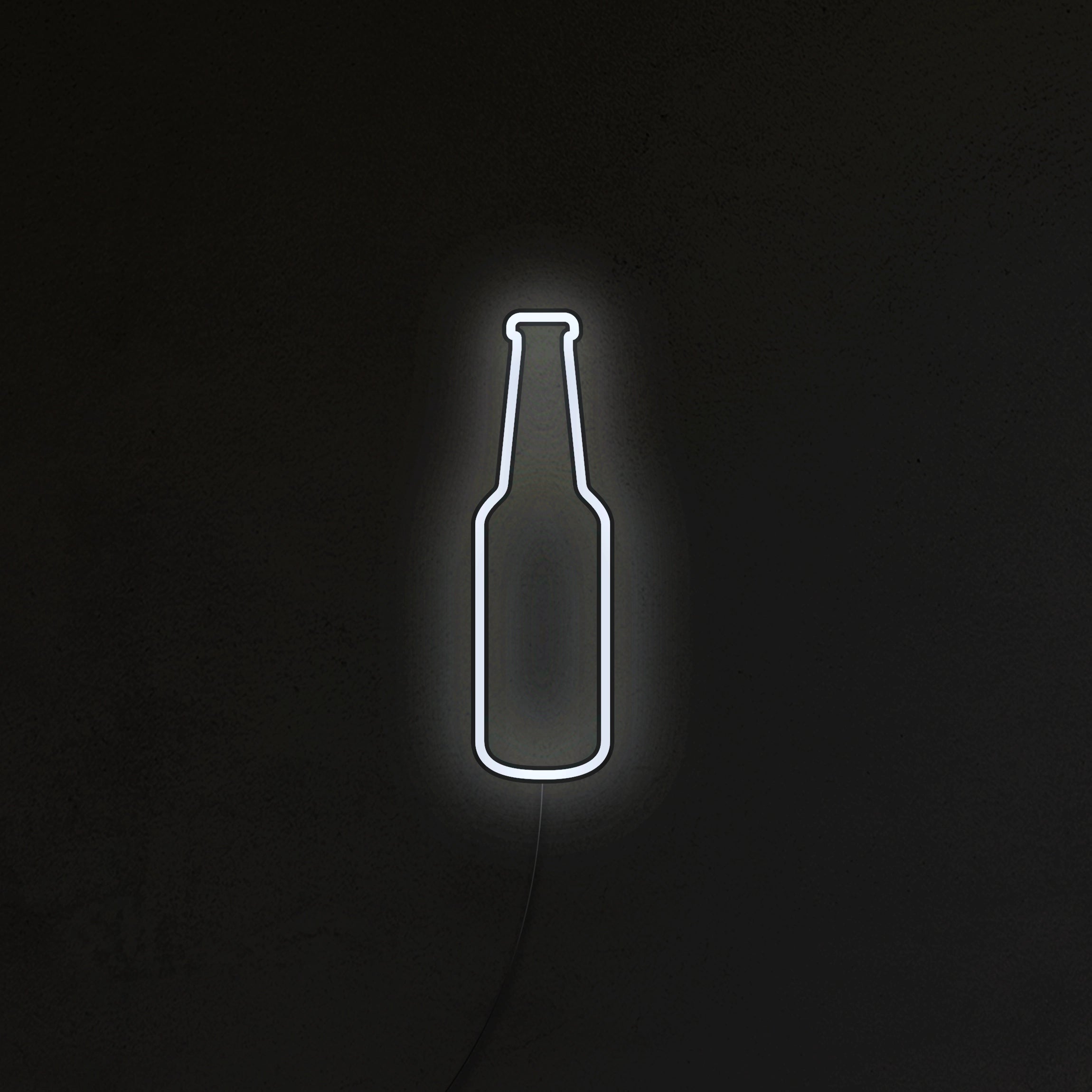 Butelka piwa Neon LED