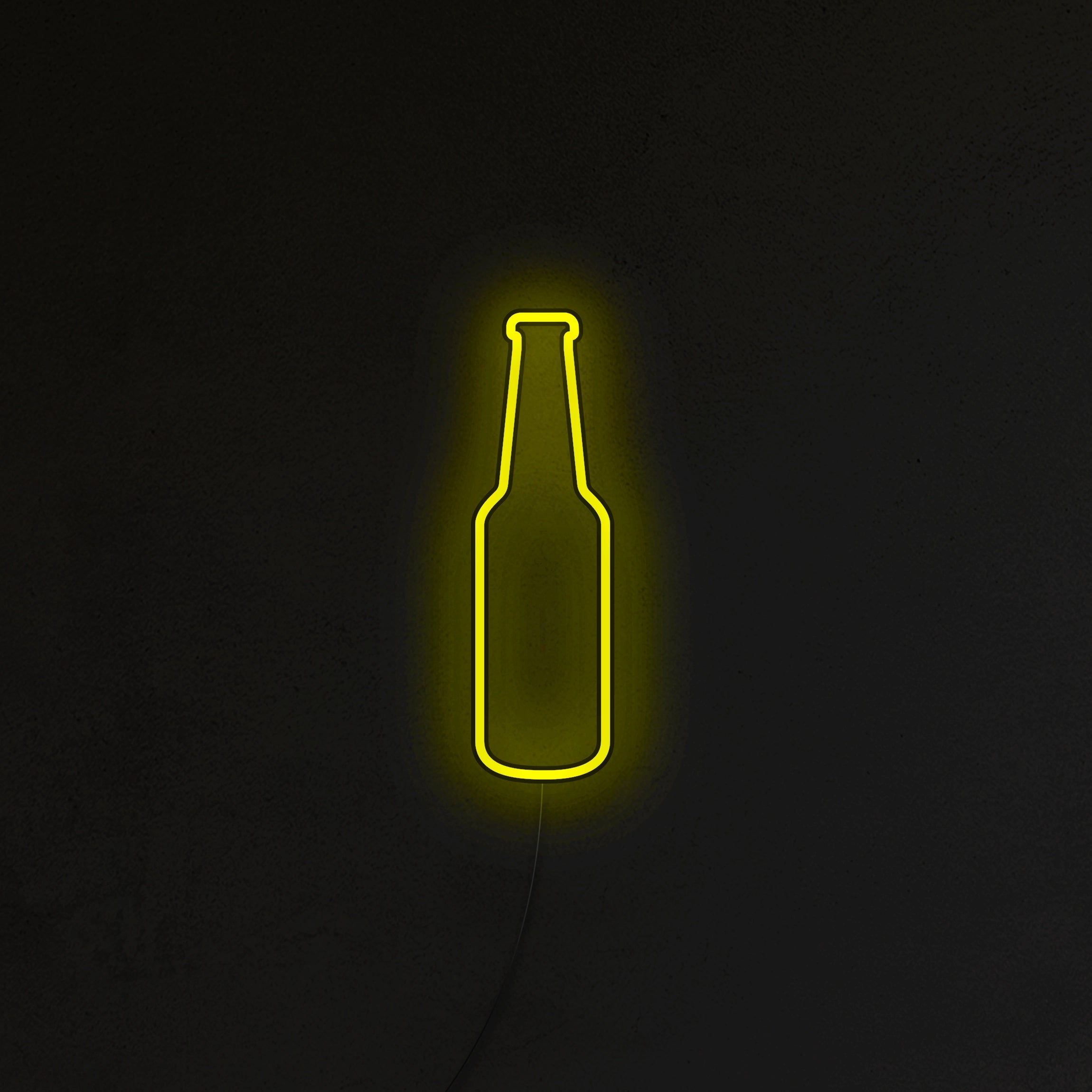 Butelka piwa Neon LED