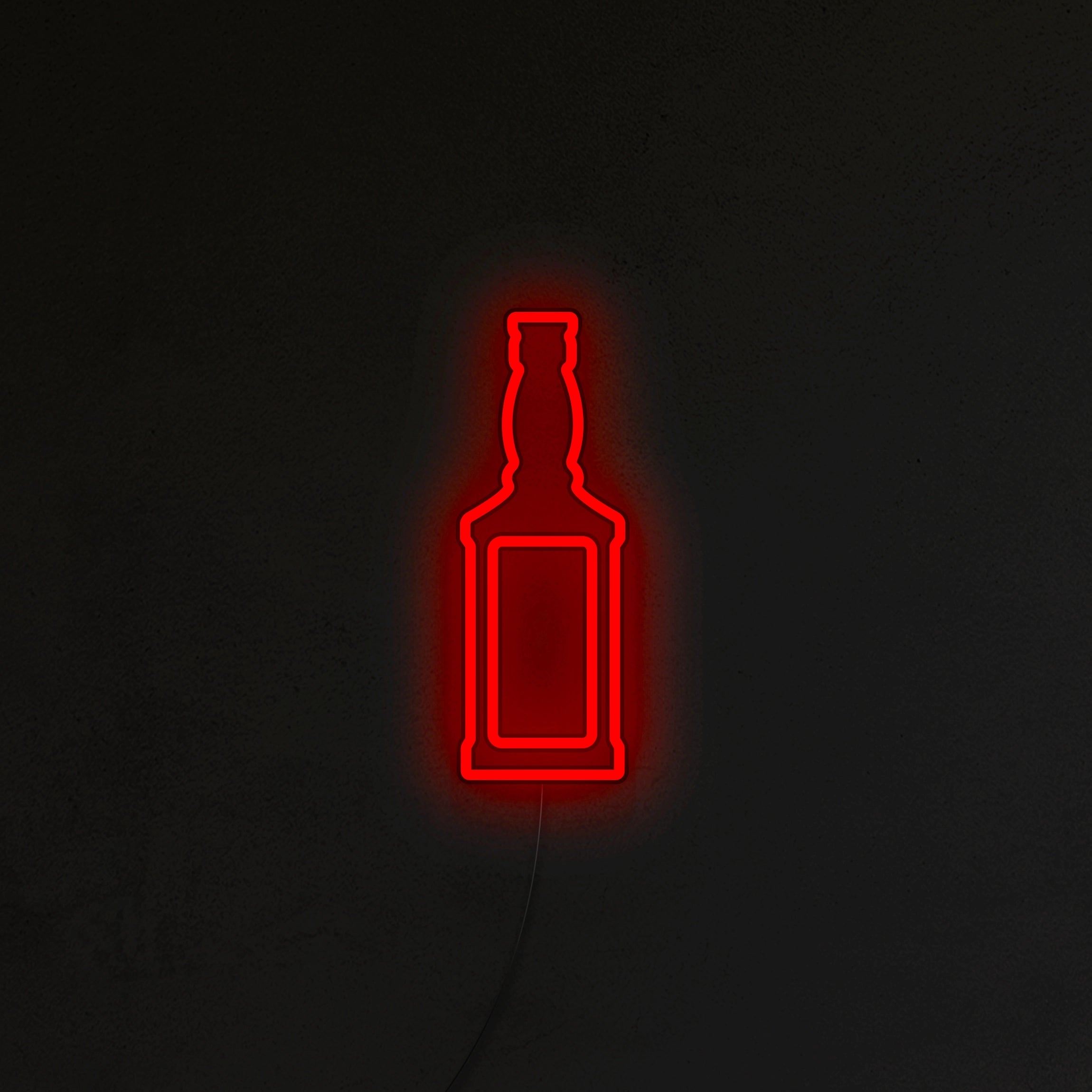 Butelka Whisky Neon LED