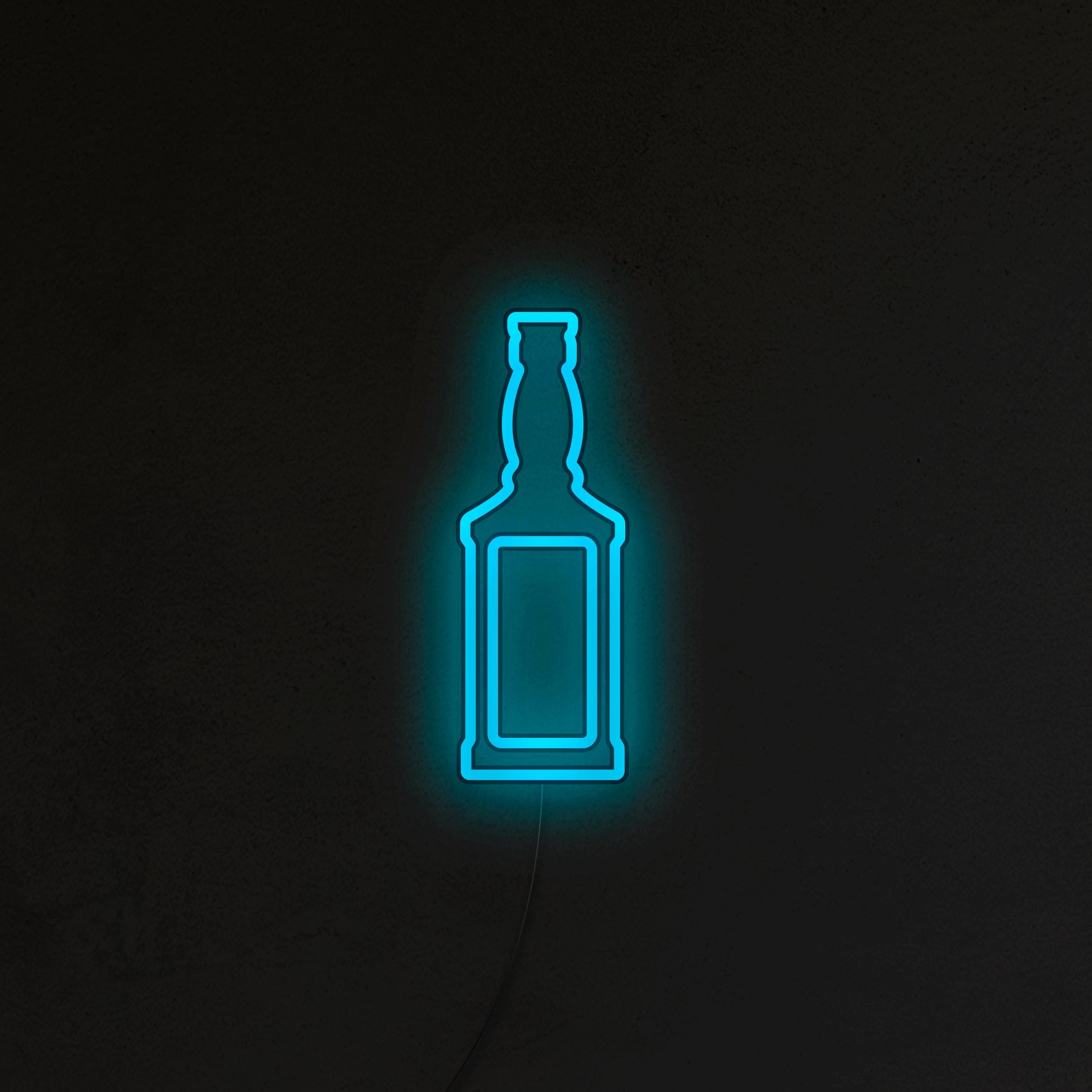 Butelka Whisky Neon LED