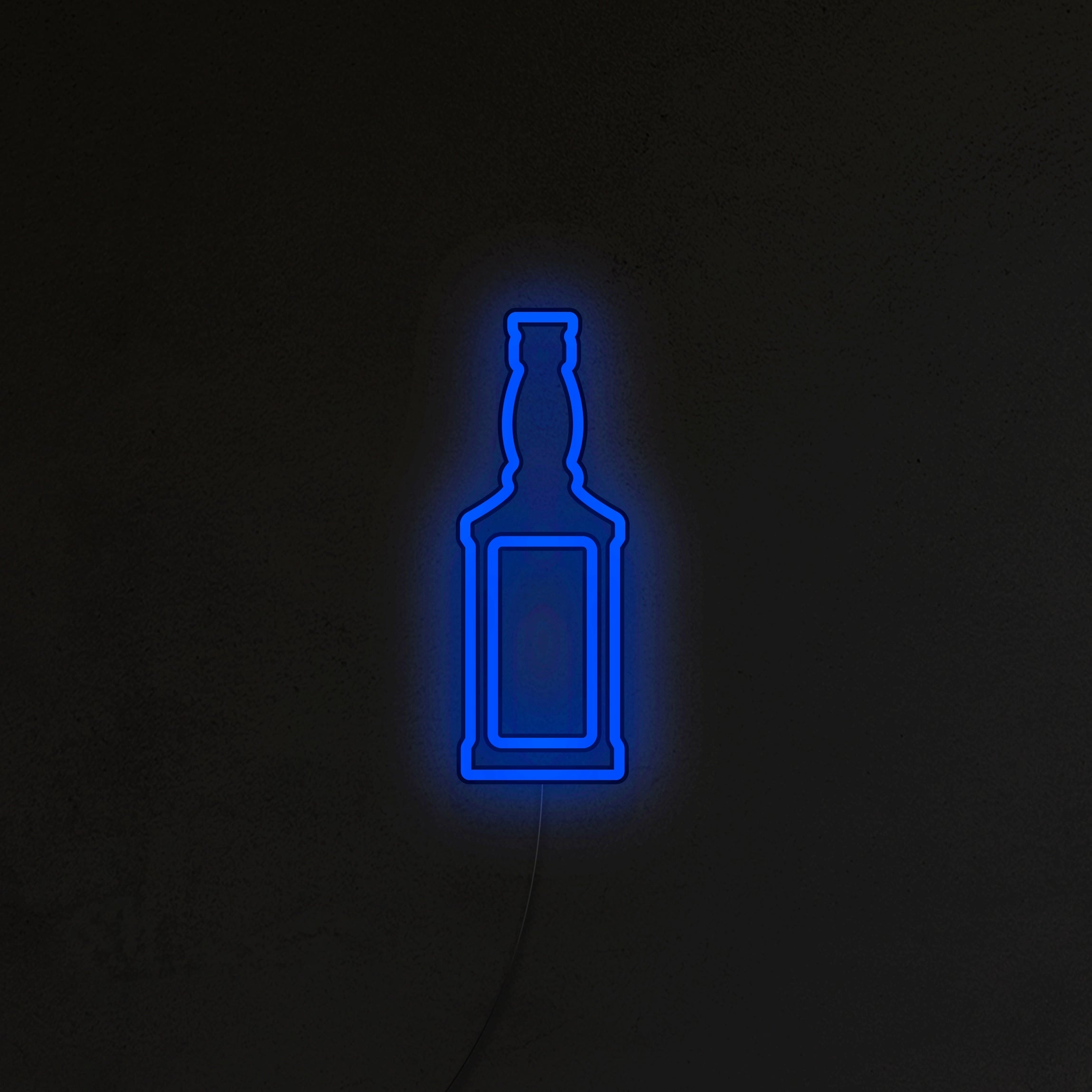 Butelka Whisky Neon LED