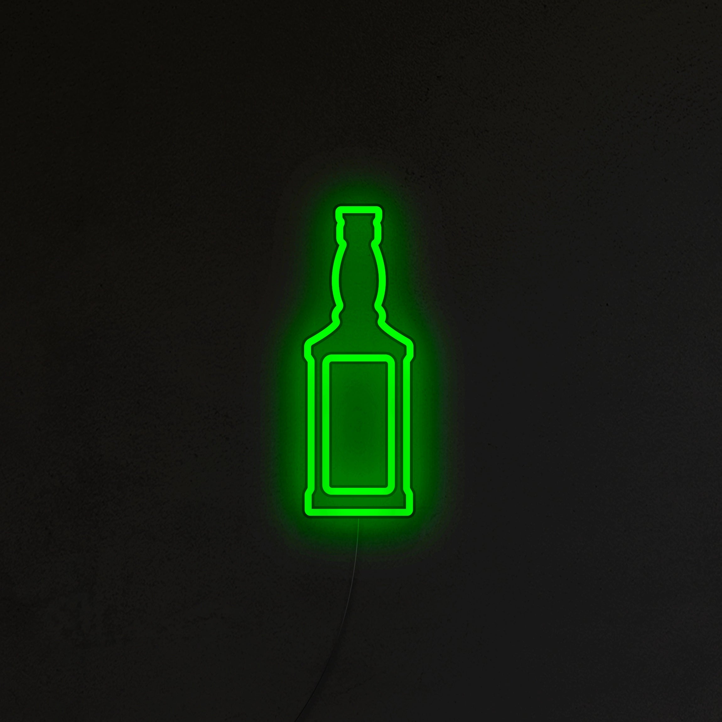 Butelka Whisky Neon LED