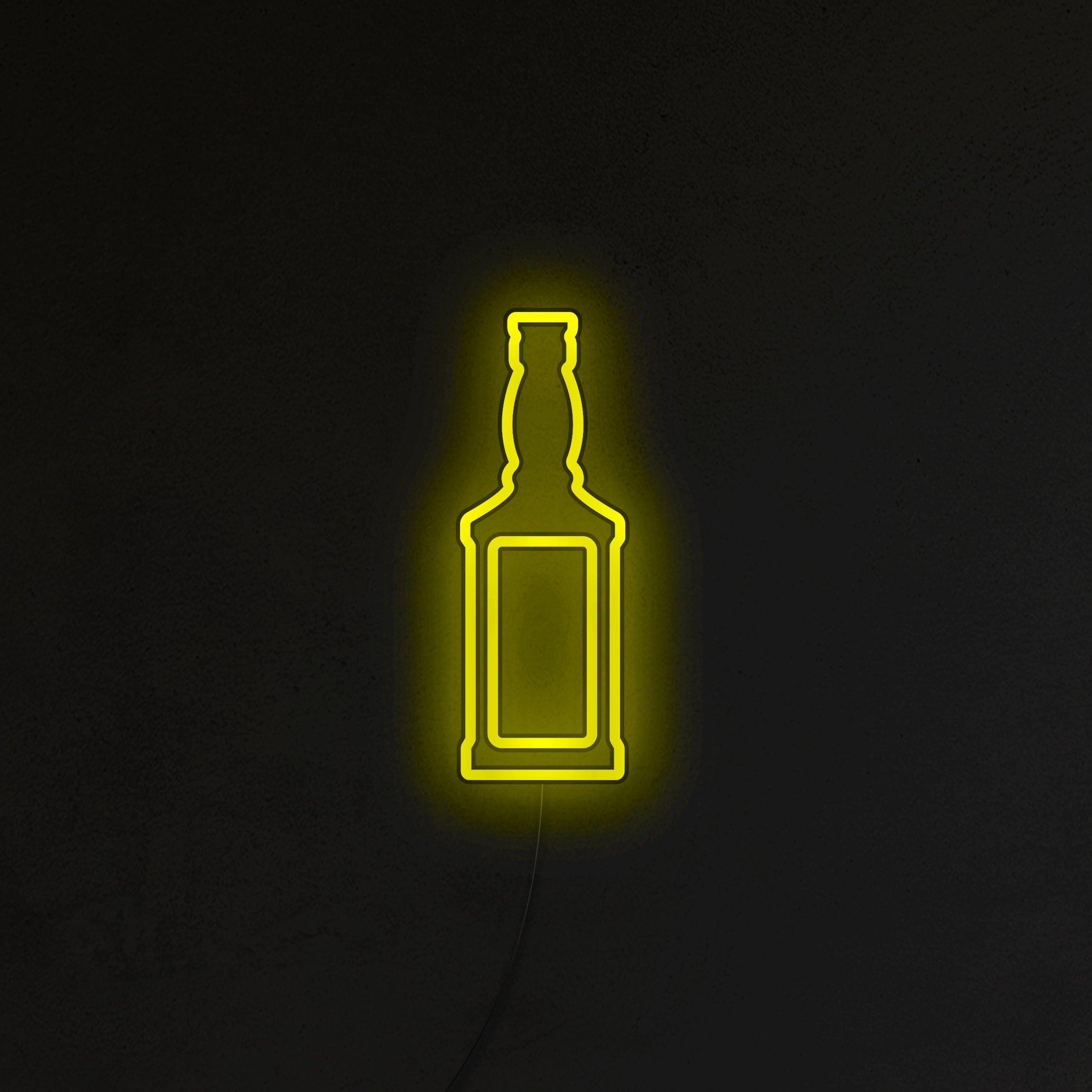 Butelka Whisky Neon LED