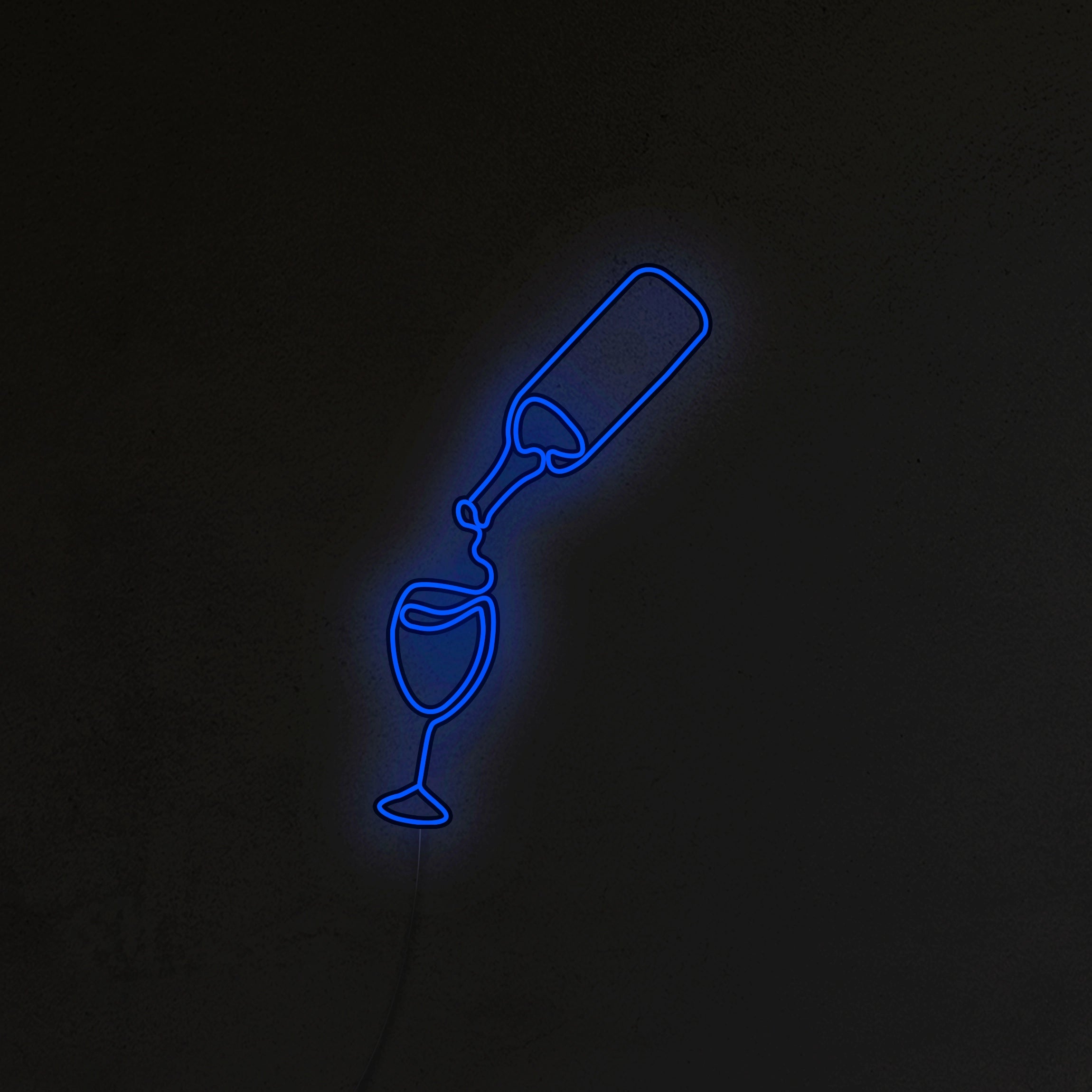 Kieliszek Wina Neon LED