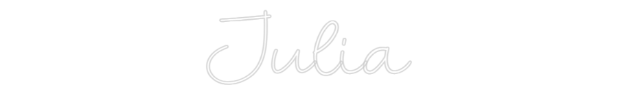 Custom Neon: Julia
