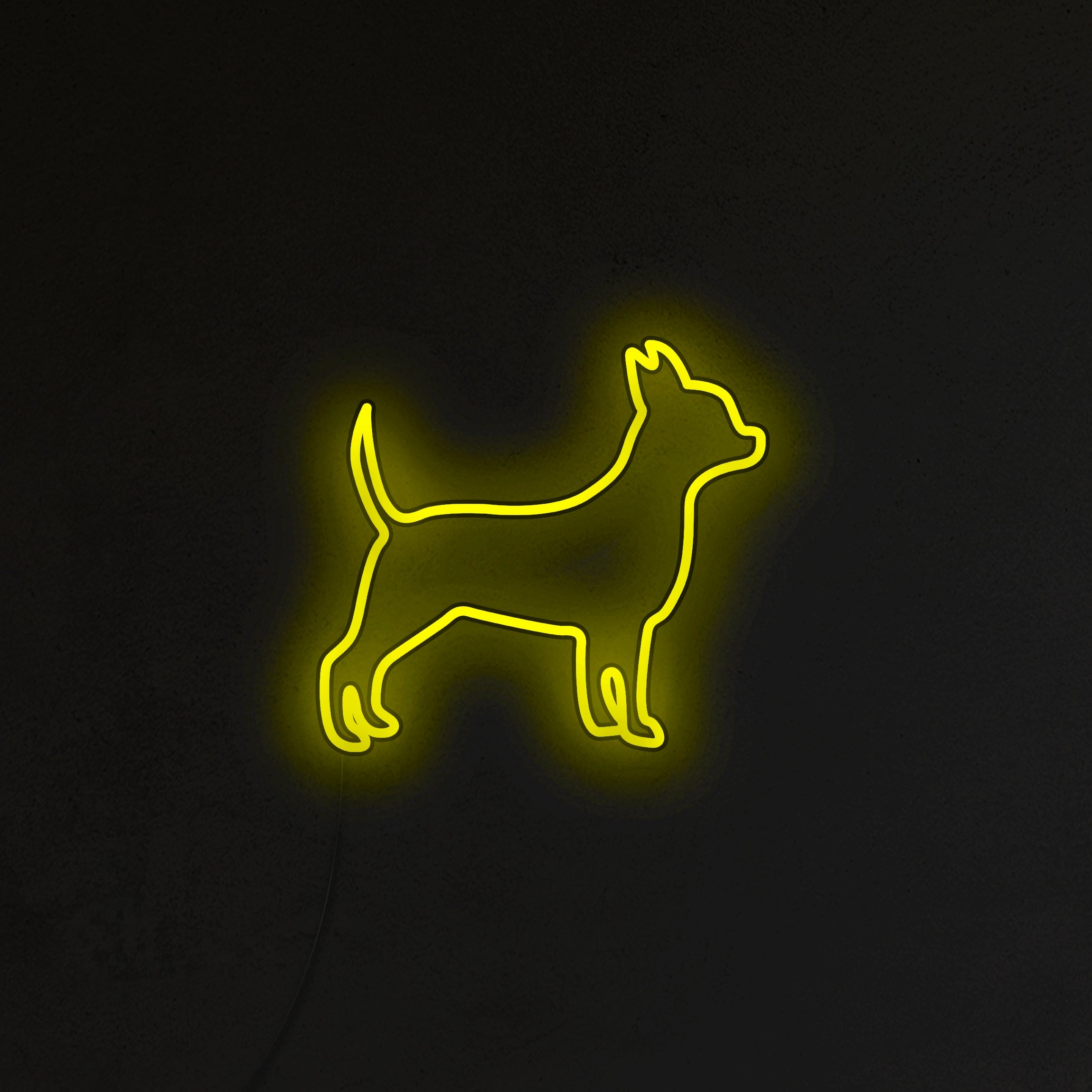 Chihuahua Neon LED