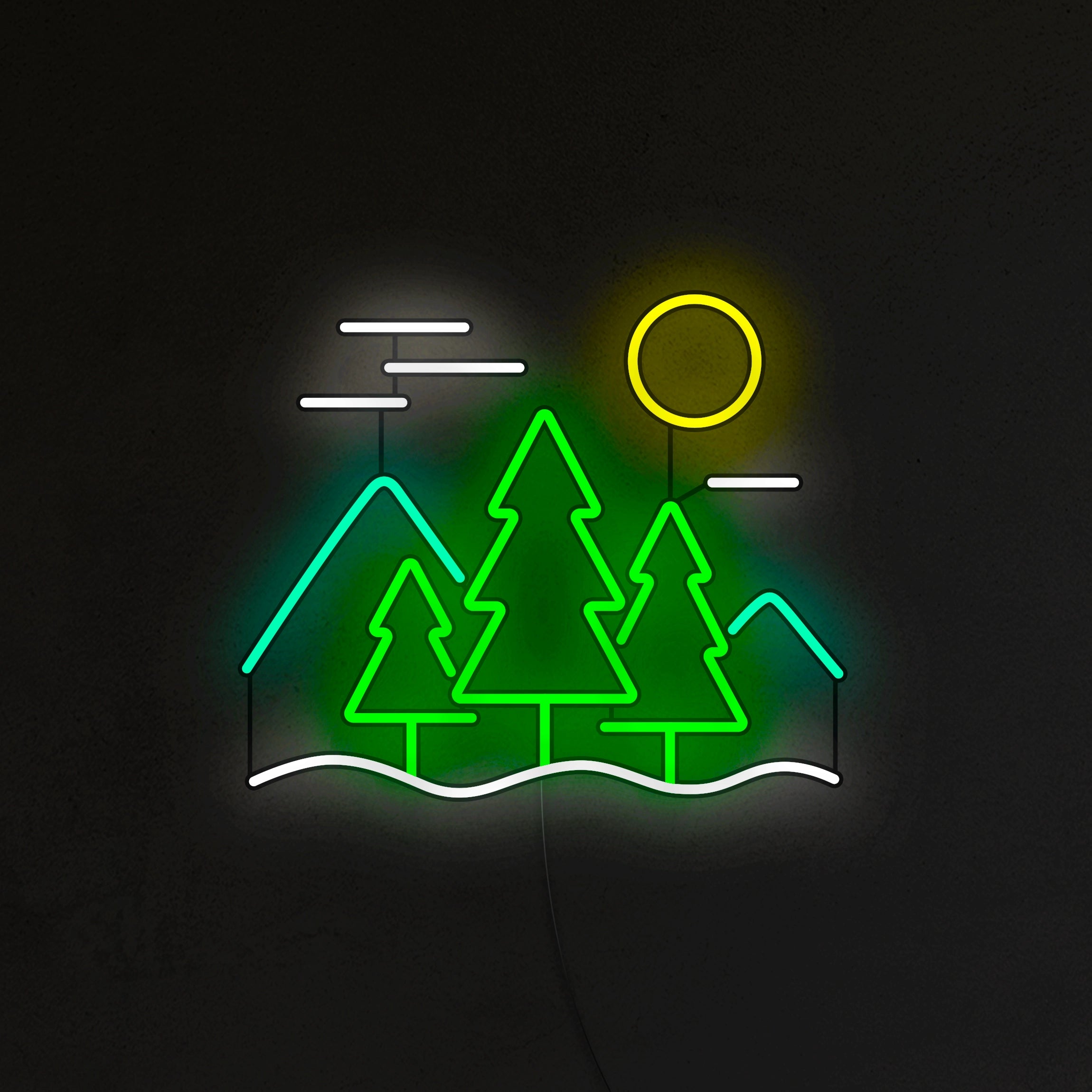 Górski Las Neon LED