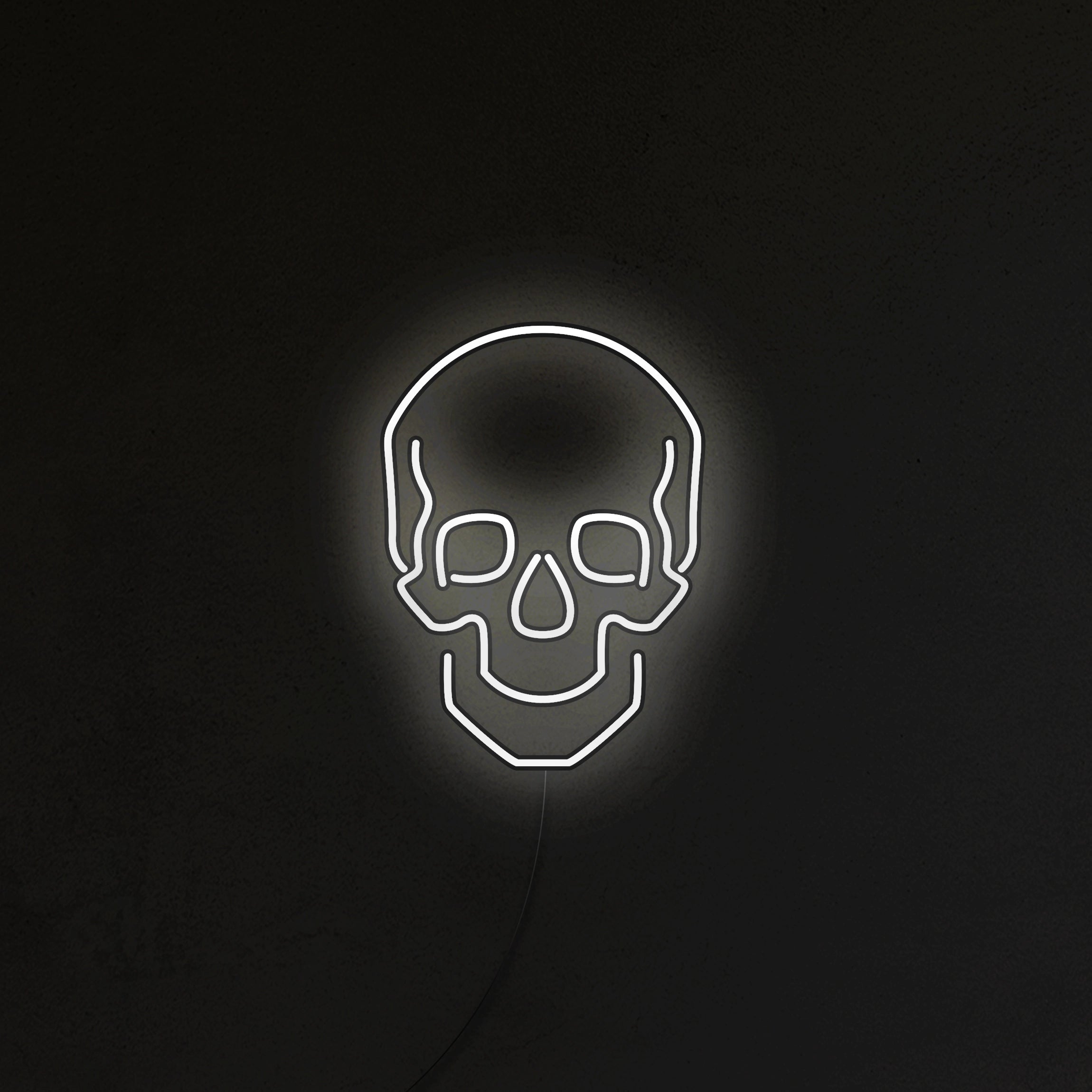 Czaszka Neon LED