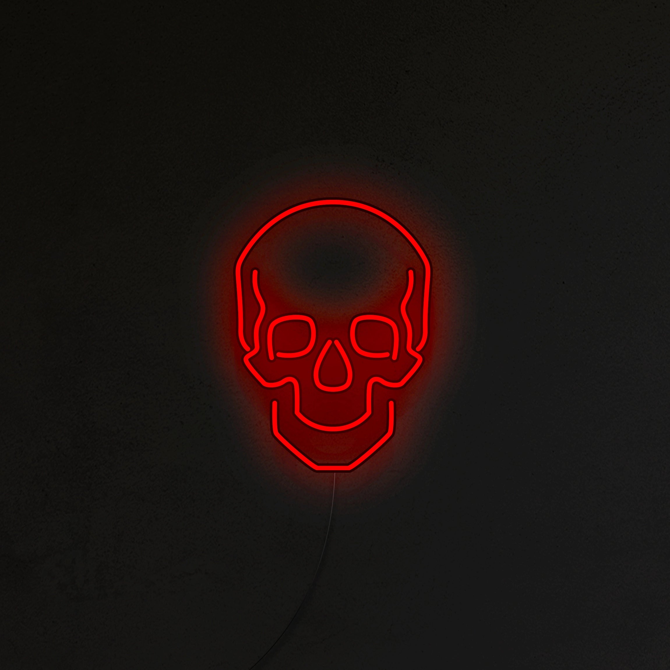 Czaszka Neon LED