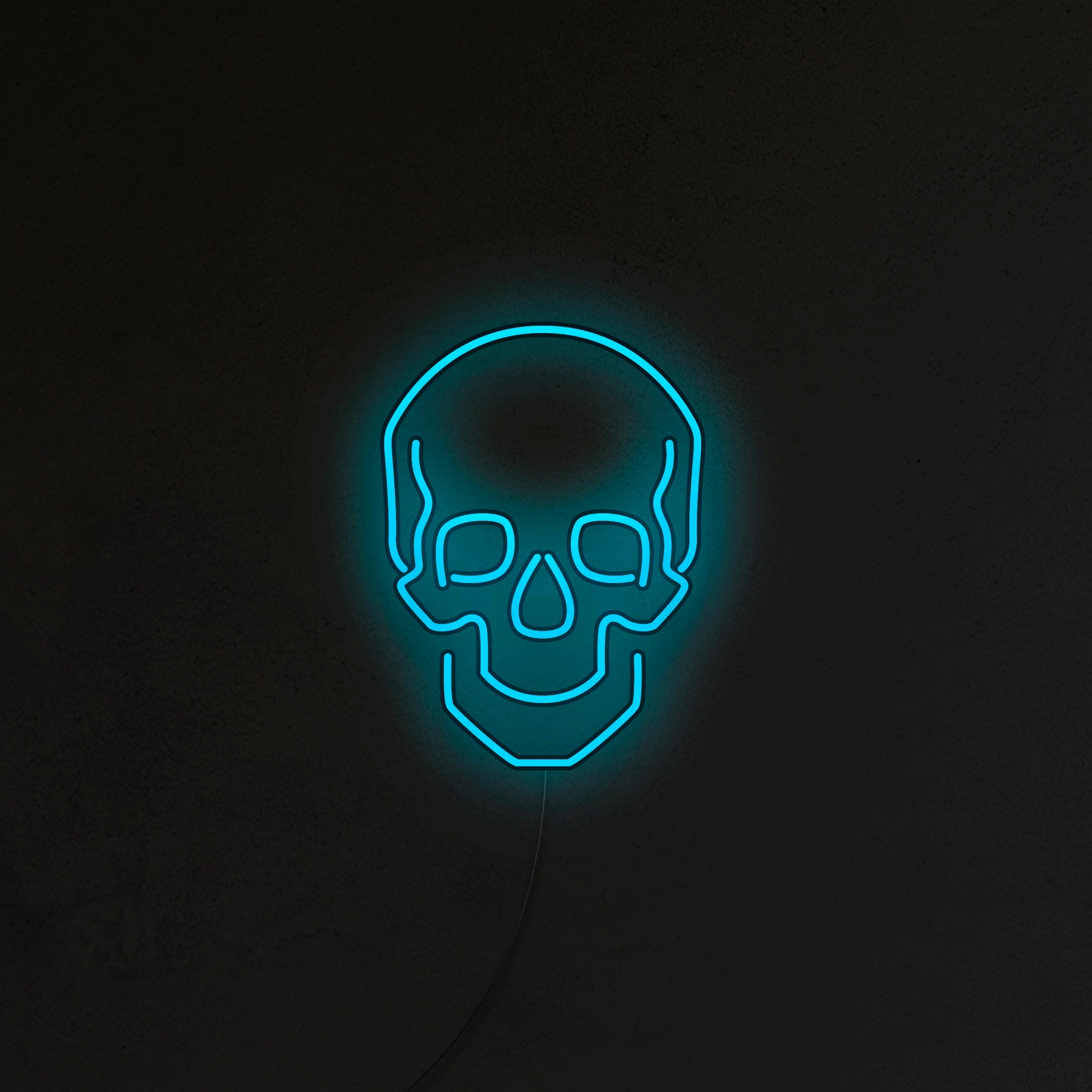 Czaszka Neon LED