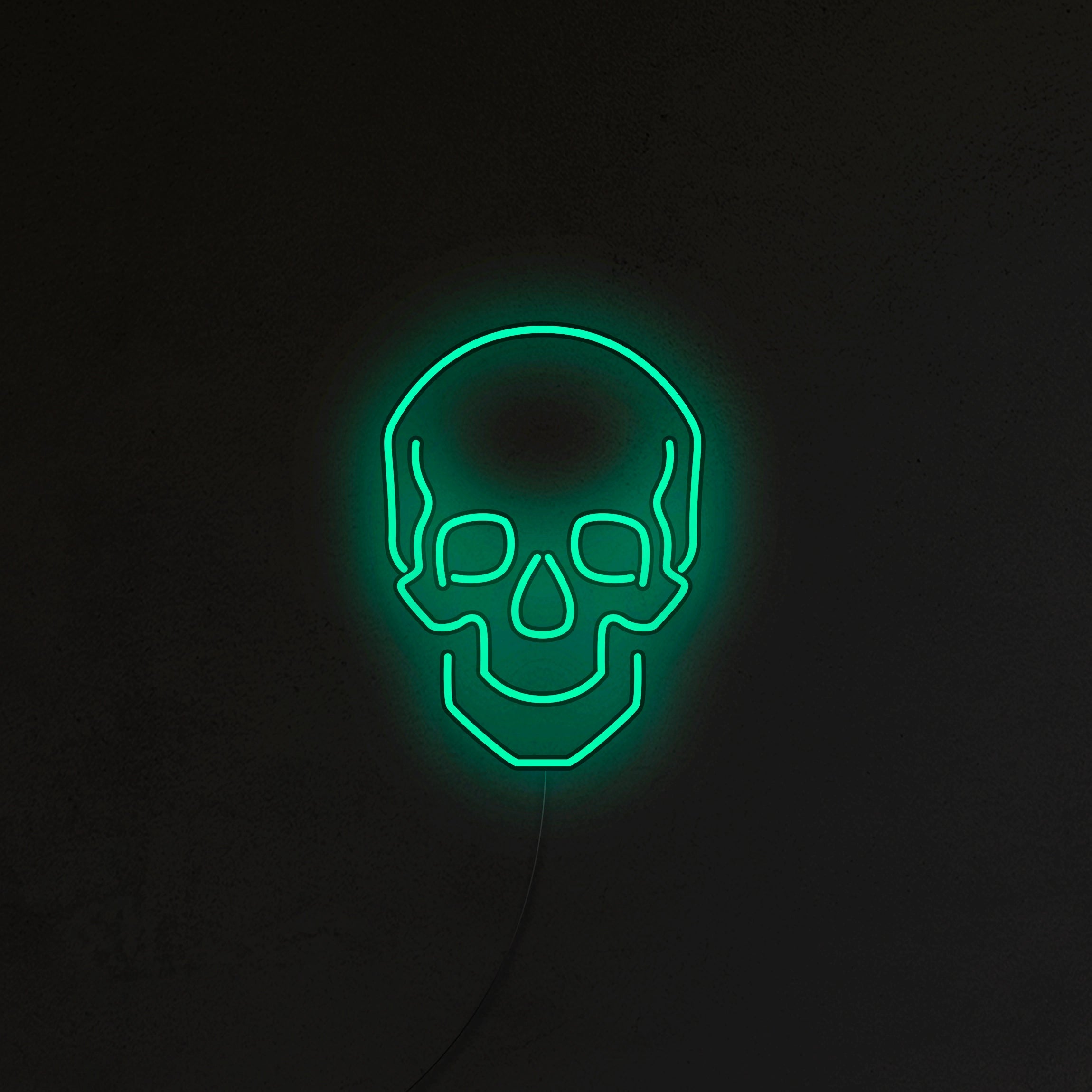 Czaszka Neon LED