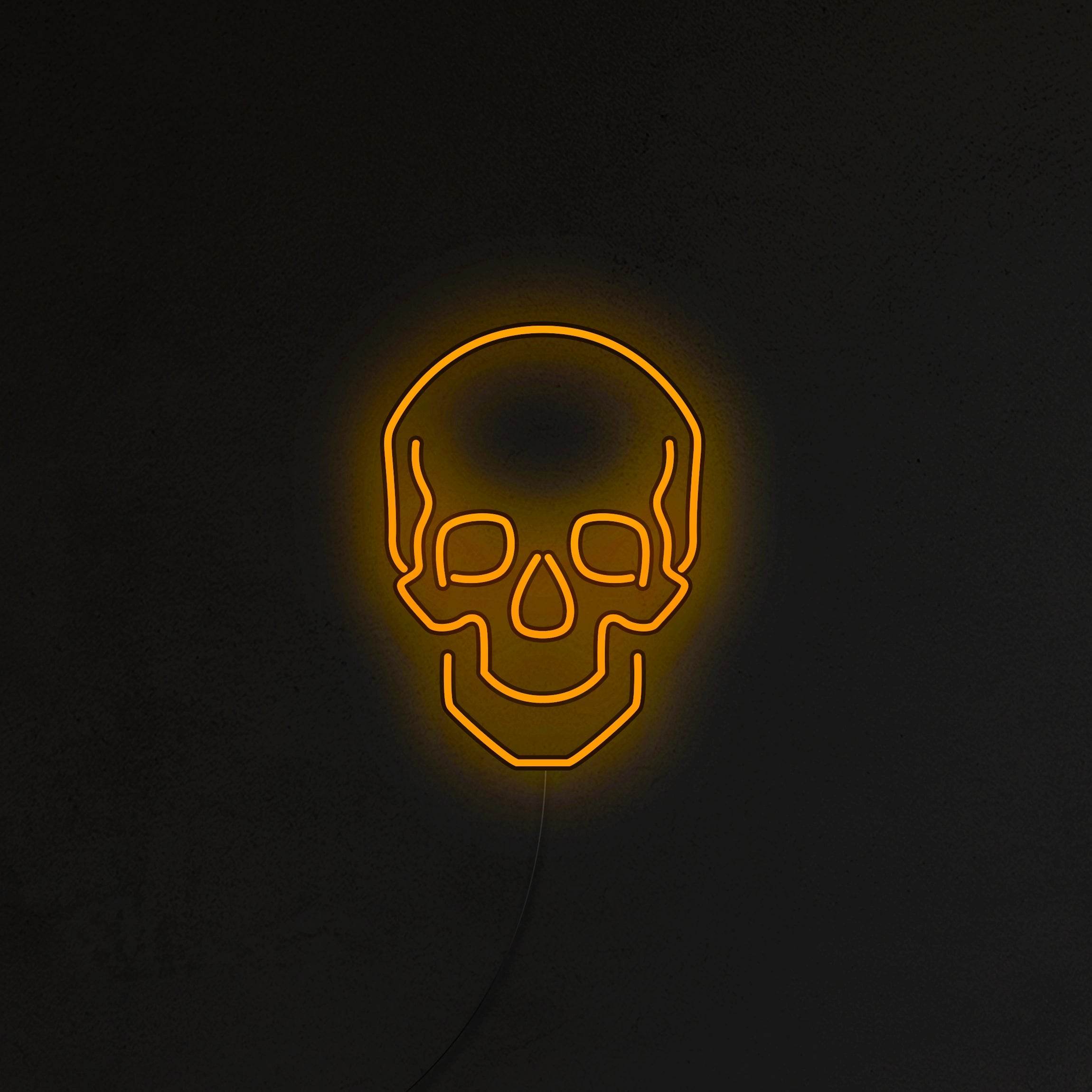 Czaszka Neon LED