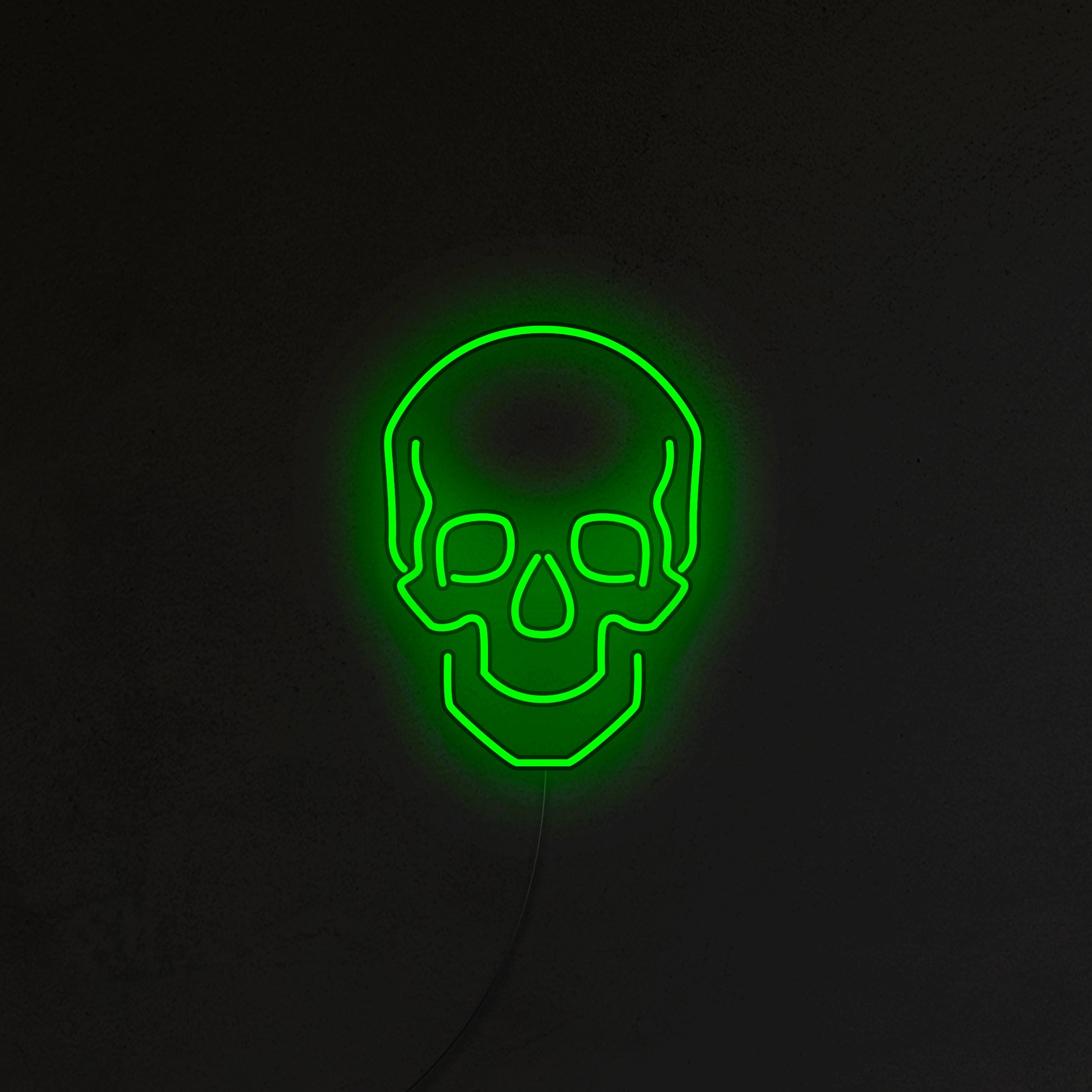 Czaszka Neon LED