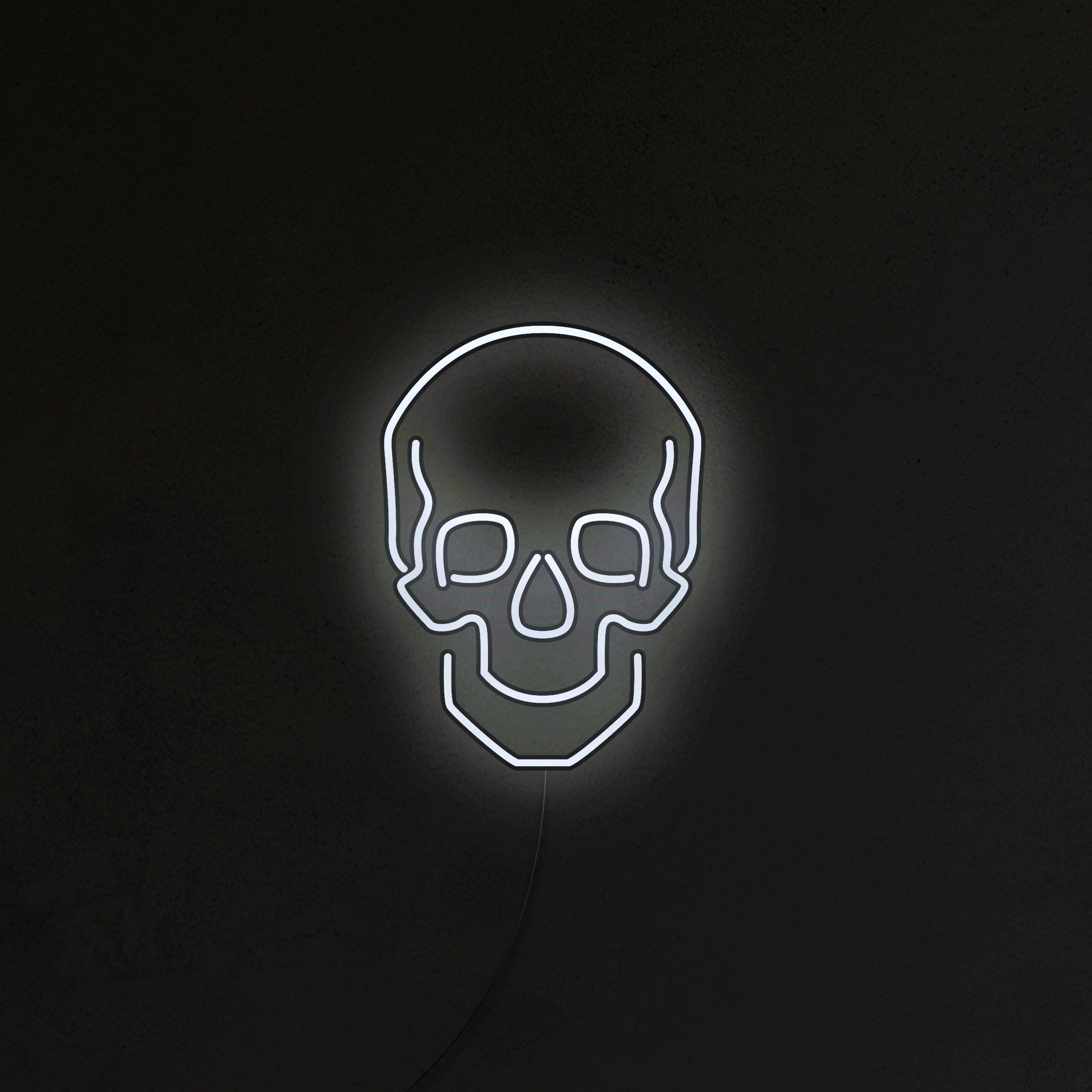 Czaszka Neon LED
