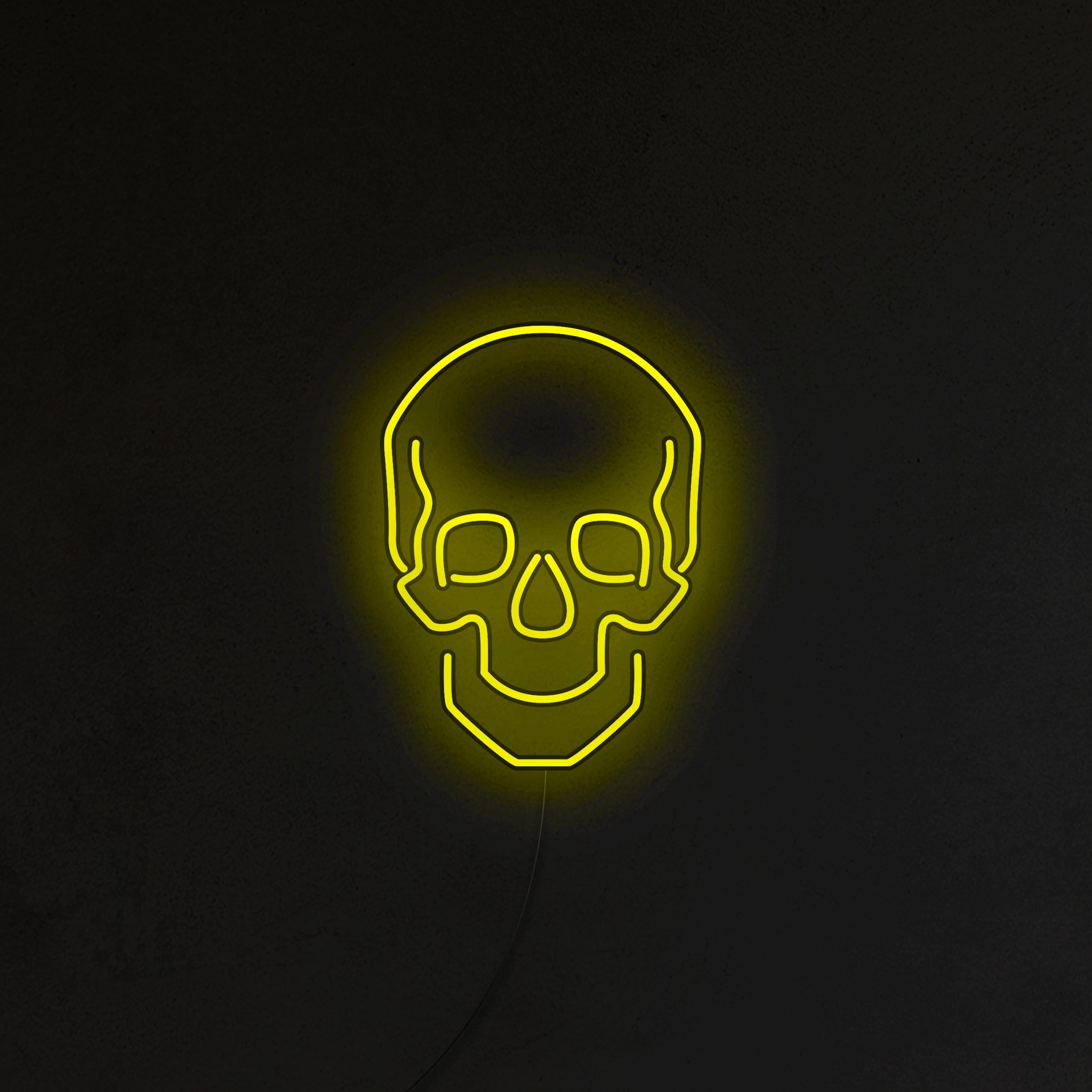 Czaszka Neon LED
