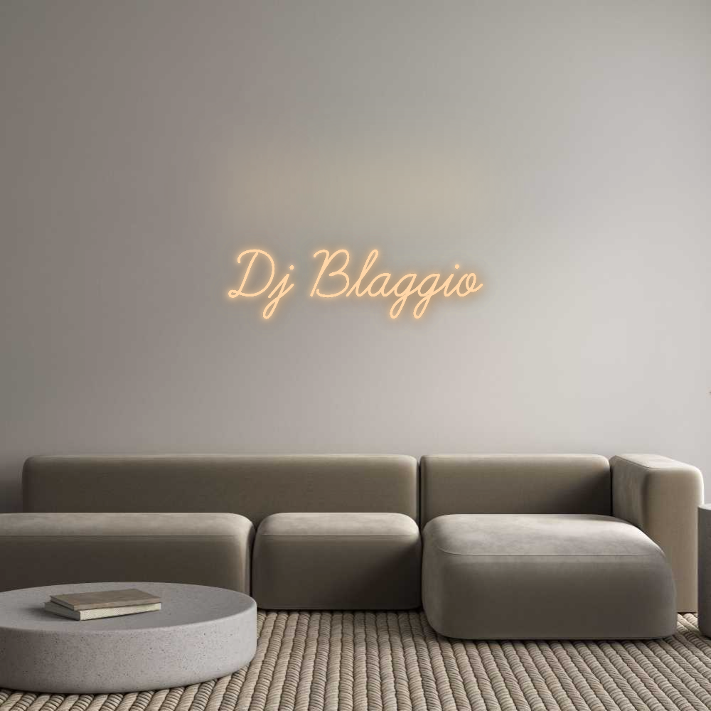 Custom Neon: Dj Blaggio