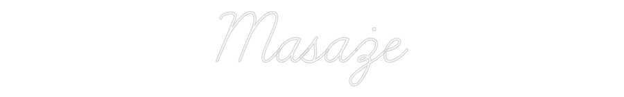 Custom Neon: Masaże
