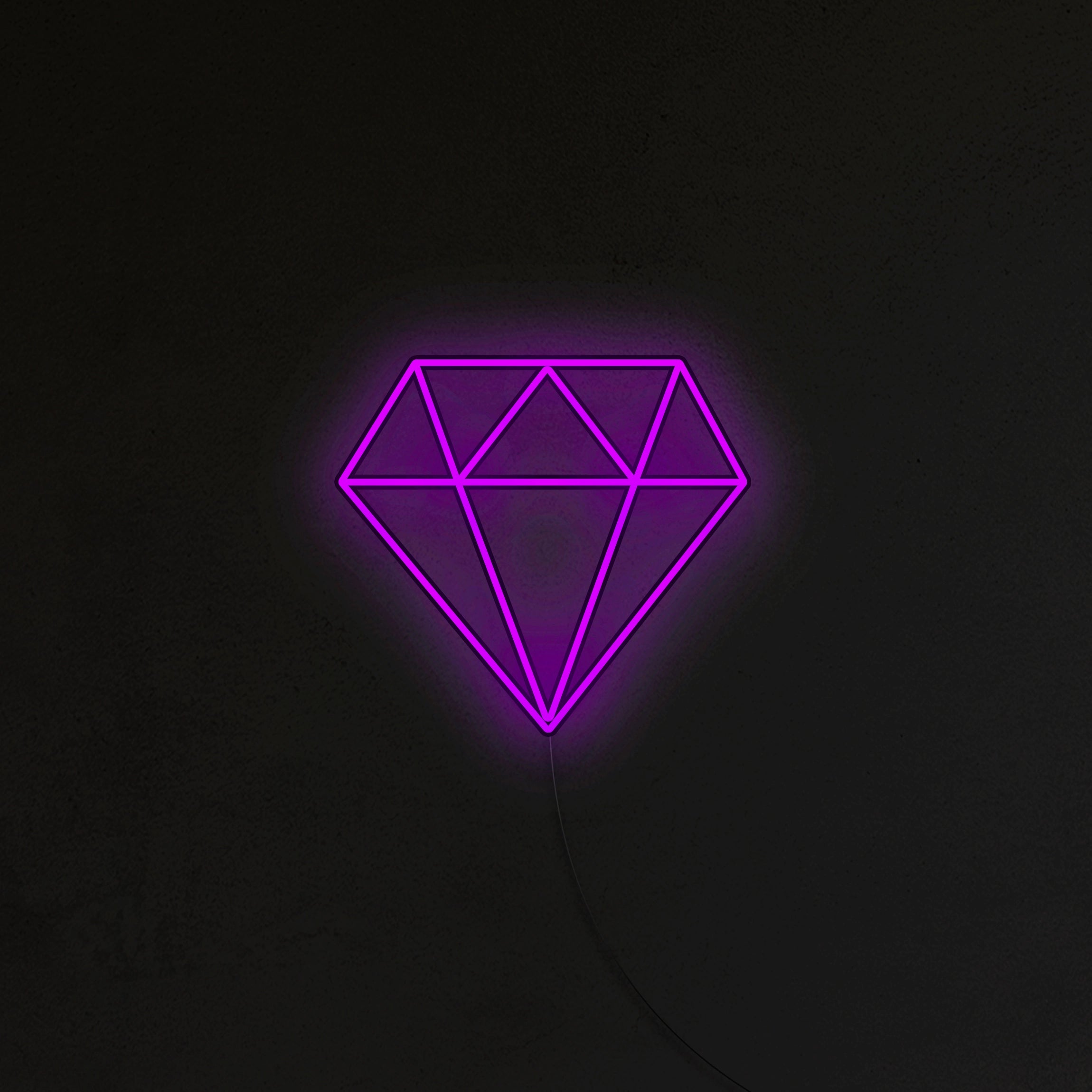 Diament Neon LED