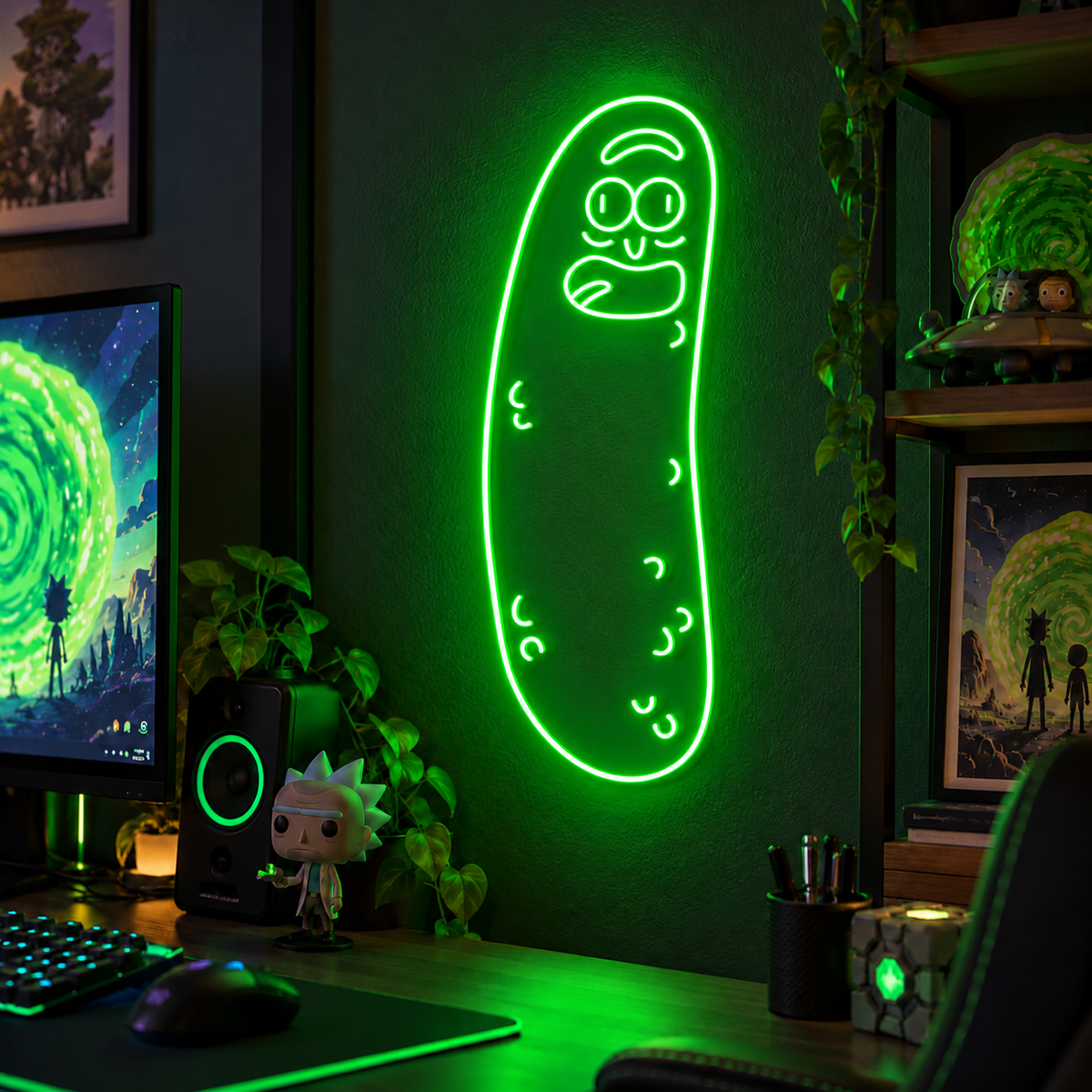 Ogór Rick - Neon LED