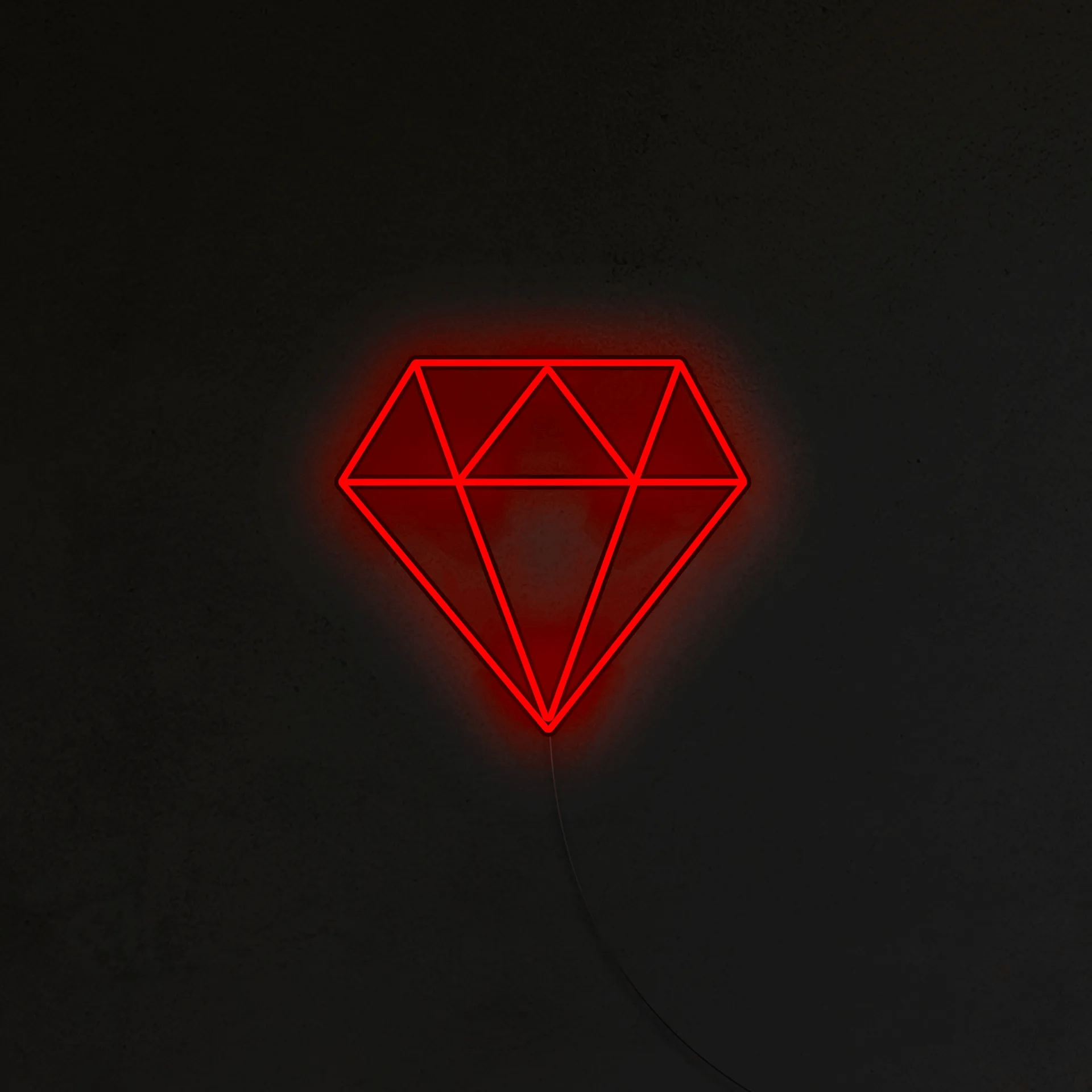Diament Neon LED