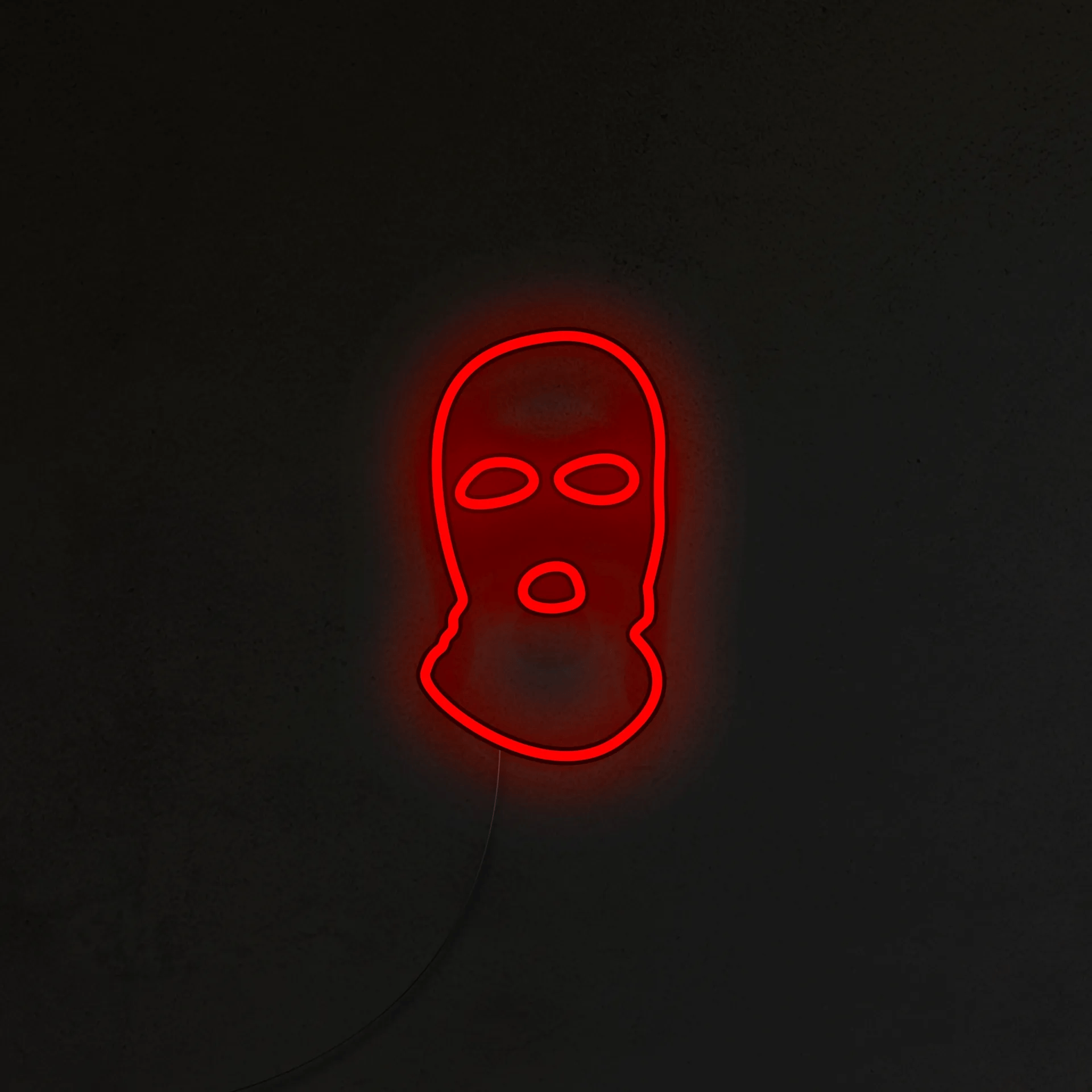 Kominiarka Neon LED