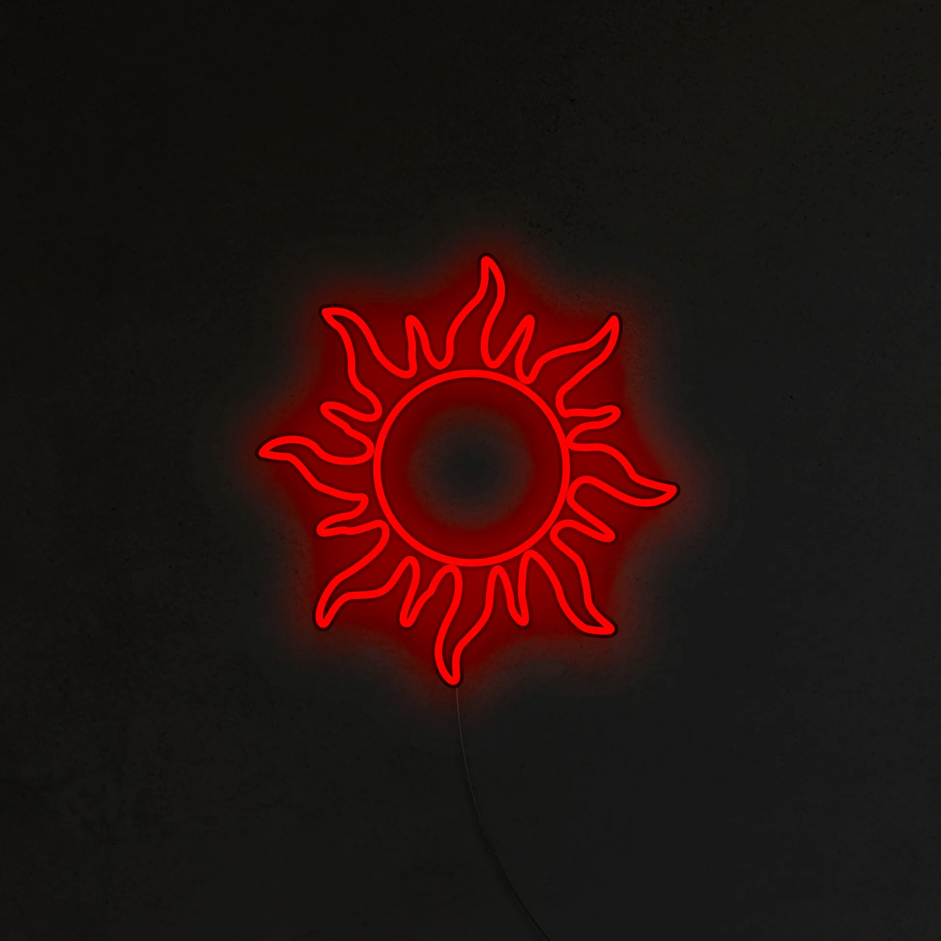 Słońce Neon LED