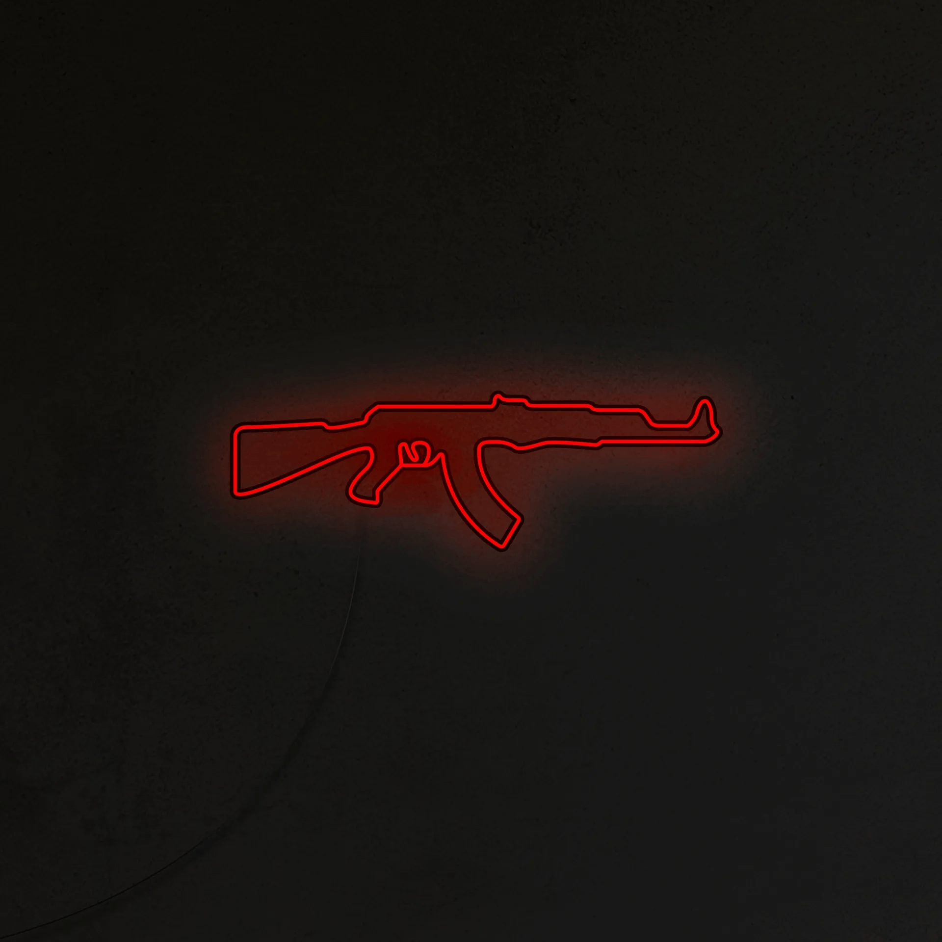Karabin AK-47 Neon LED