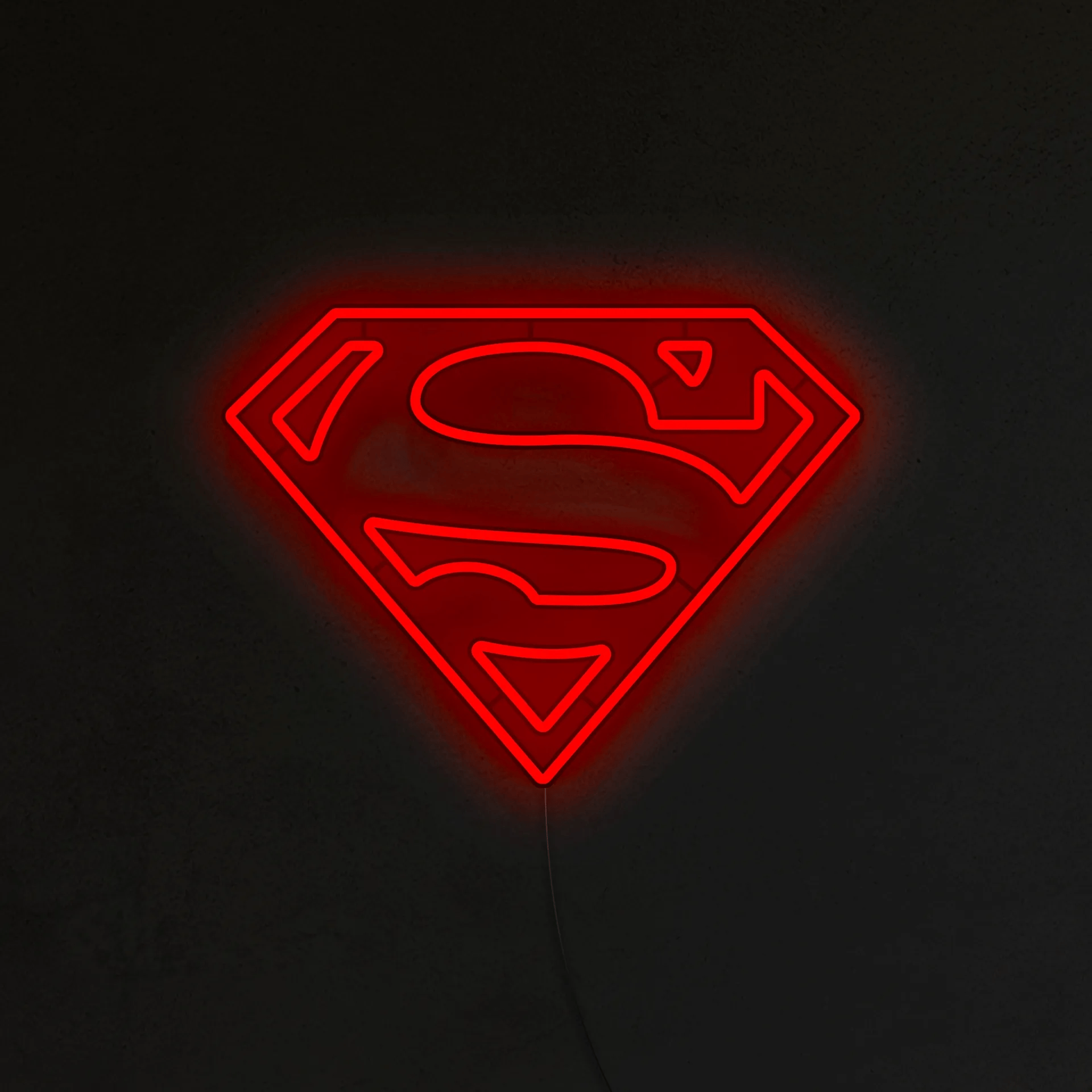 Superman Neon LED