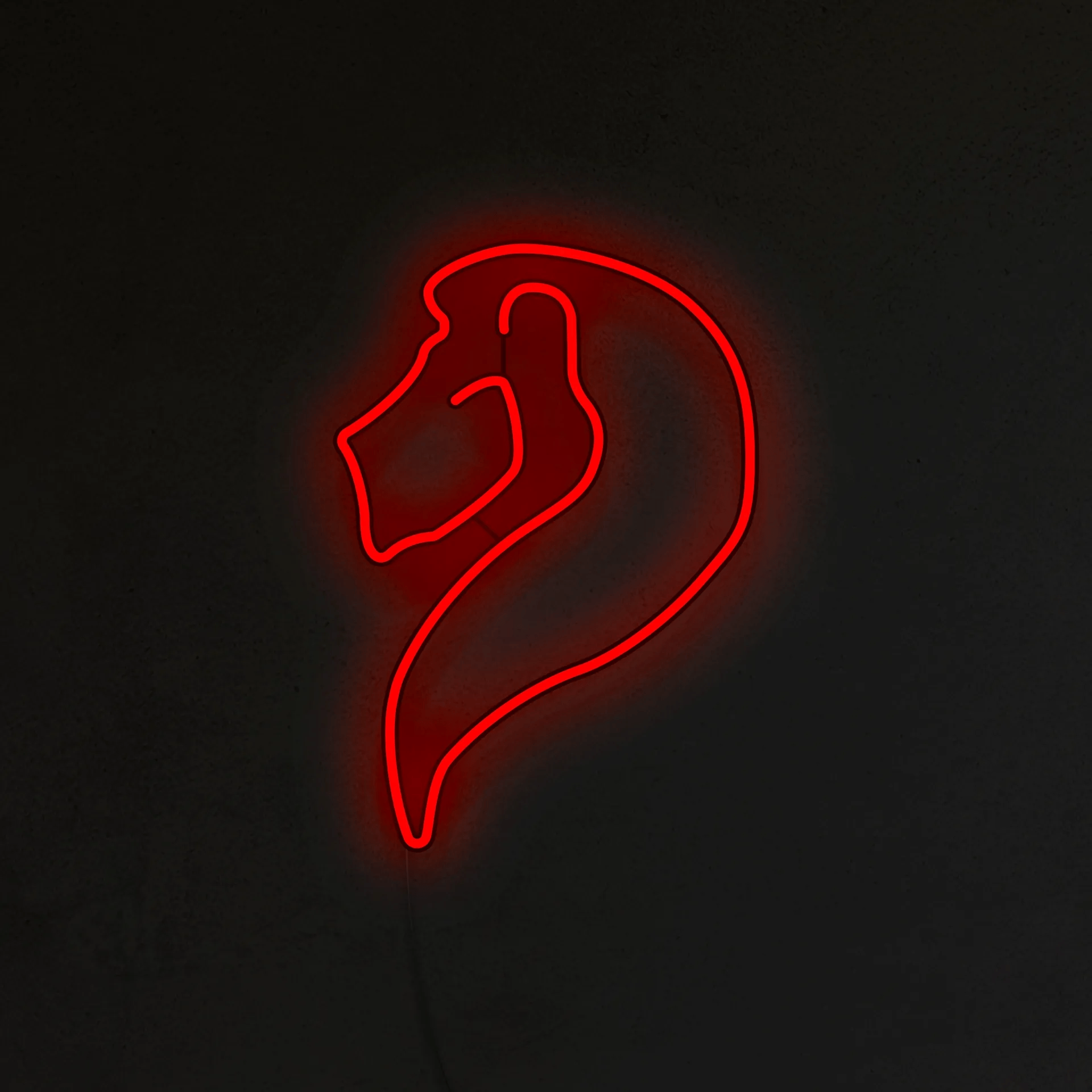 Król Lew Neon LED