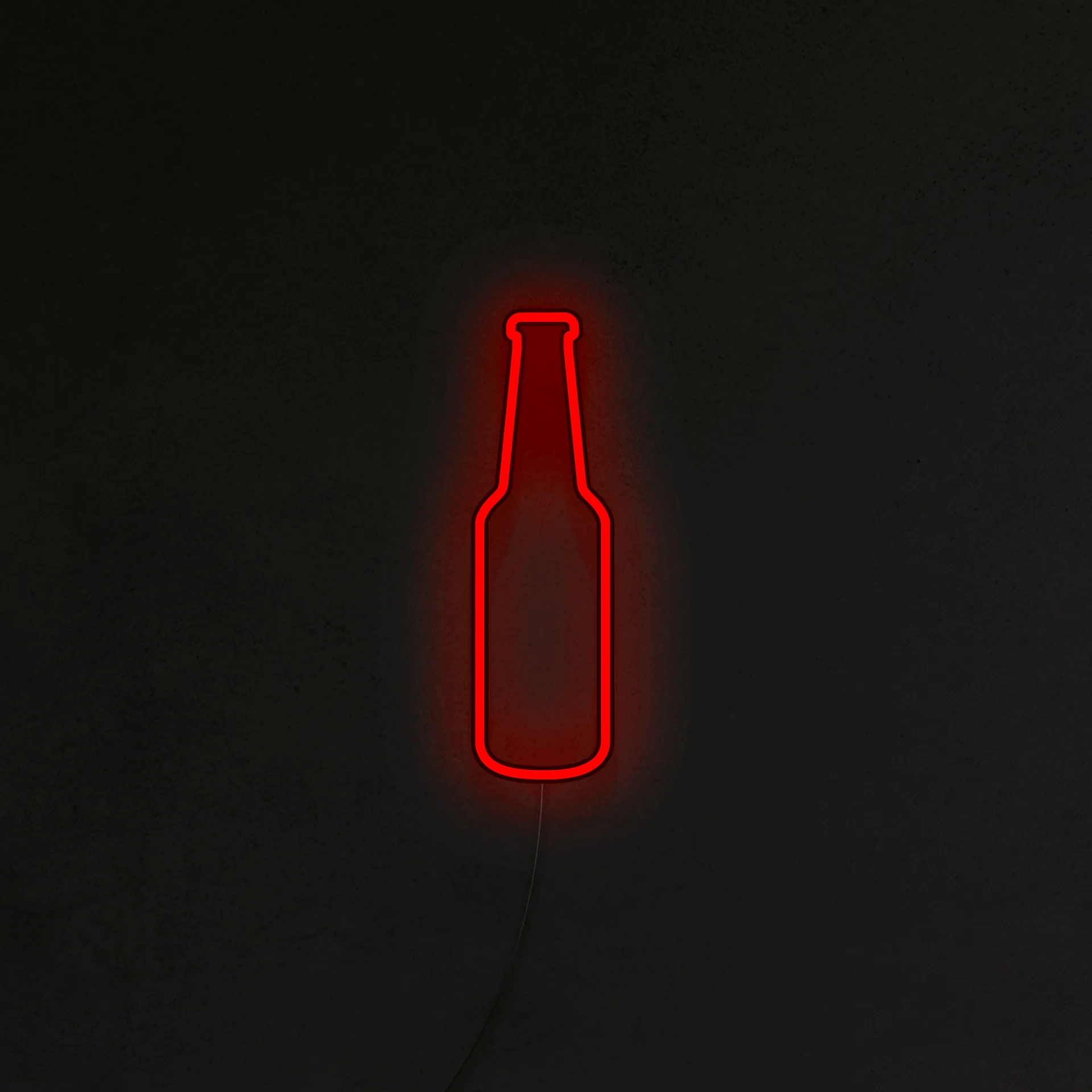 Butelka piwa Neon LED