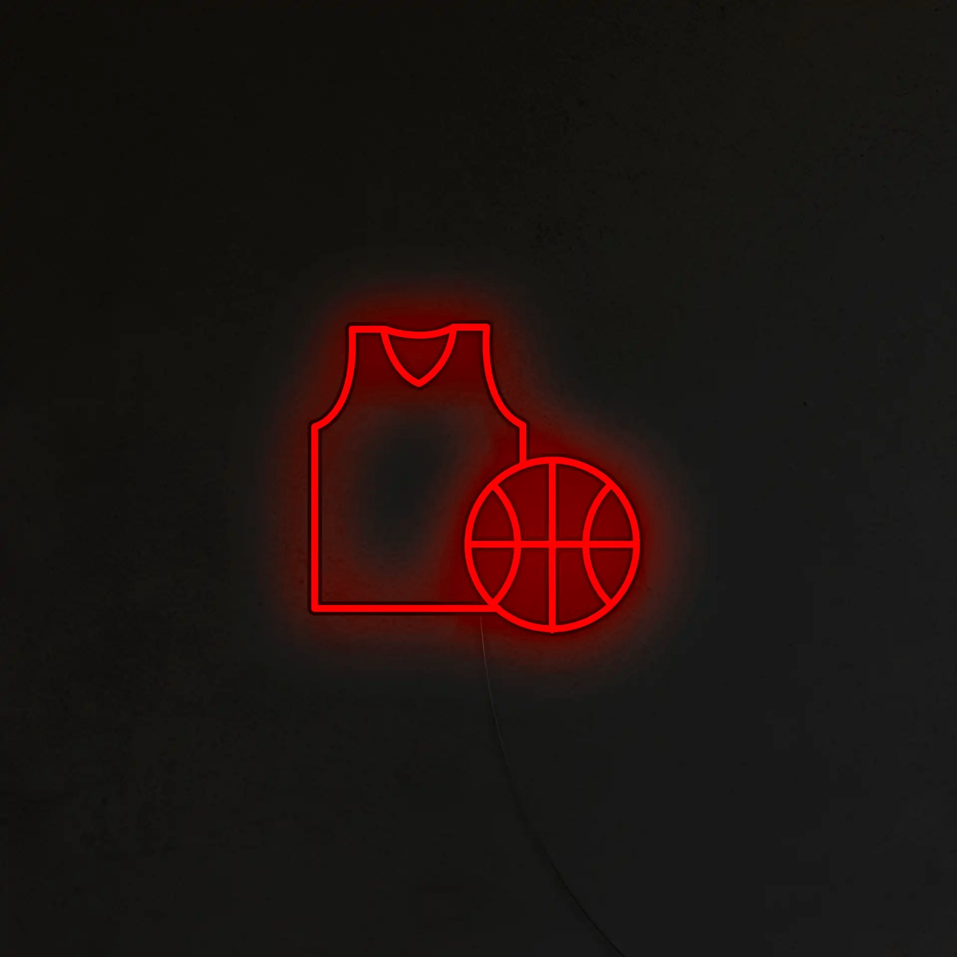 Strój Koszykarza Neon LED