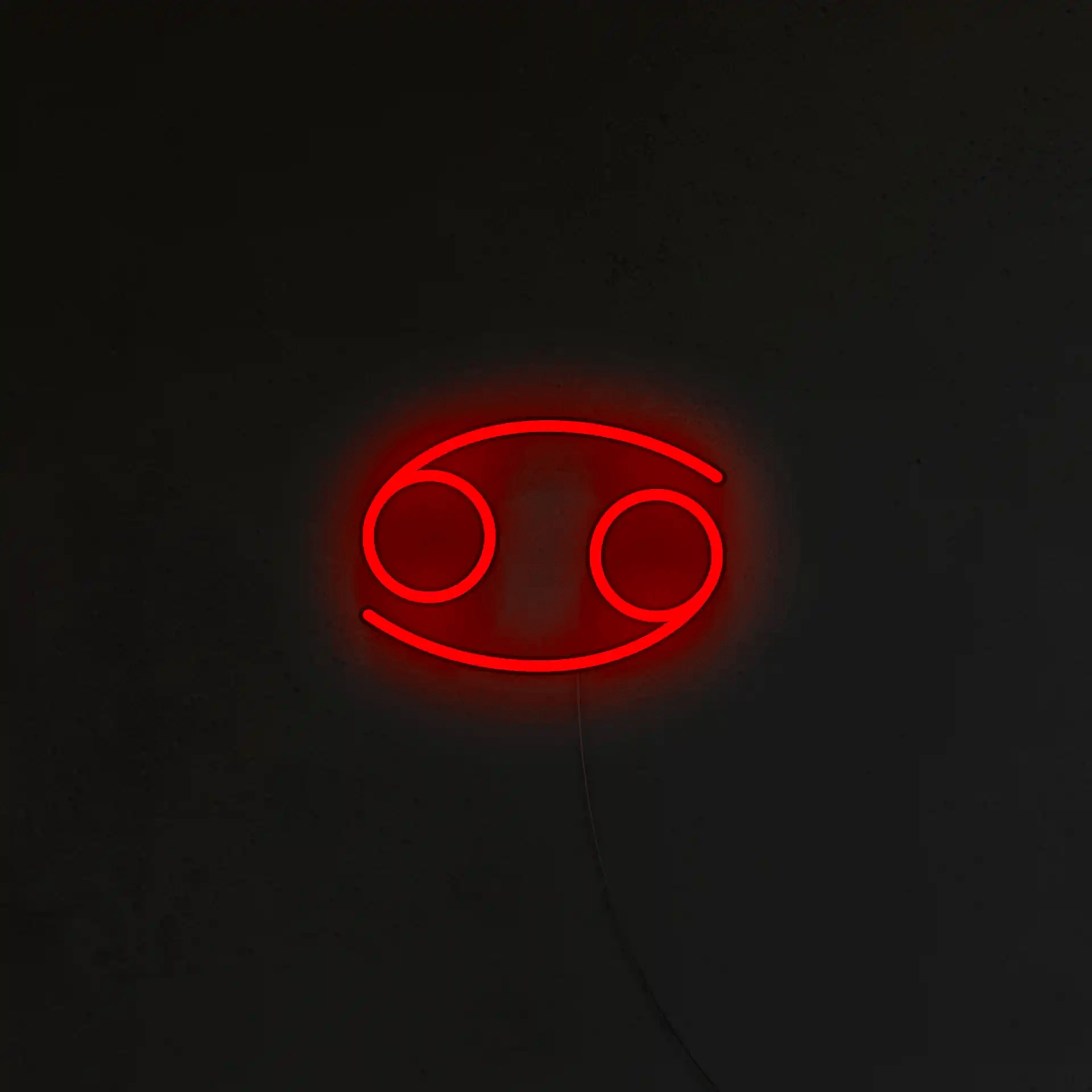 Znak Zodiaku Neon LED - Rak