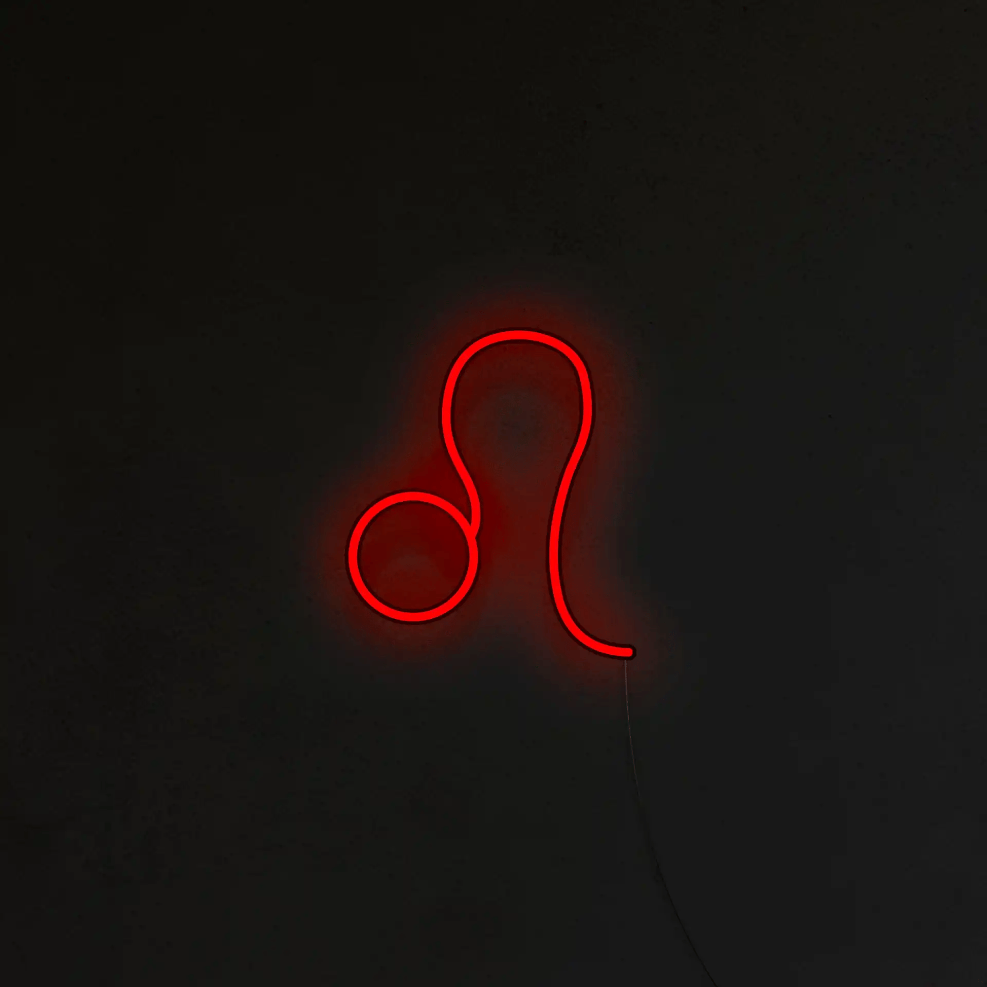 Znak Zodiaku Neon LED - Lew