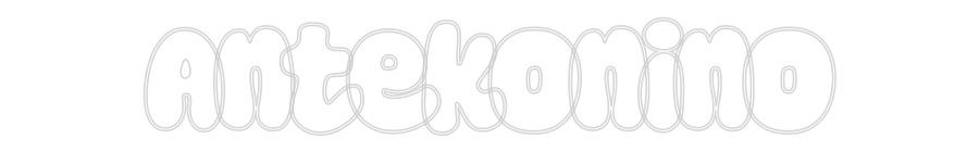 Custom Neon: Antekonino