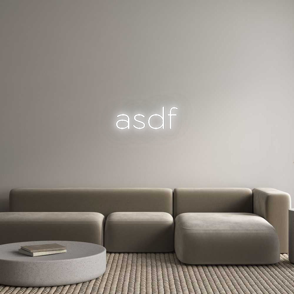 Custom Neon: asdf