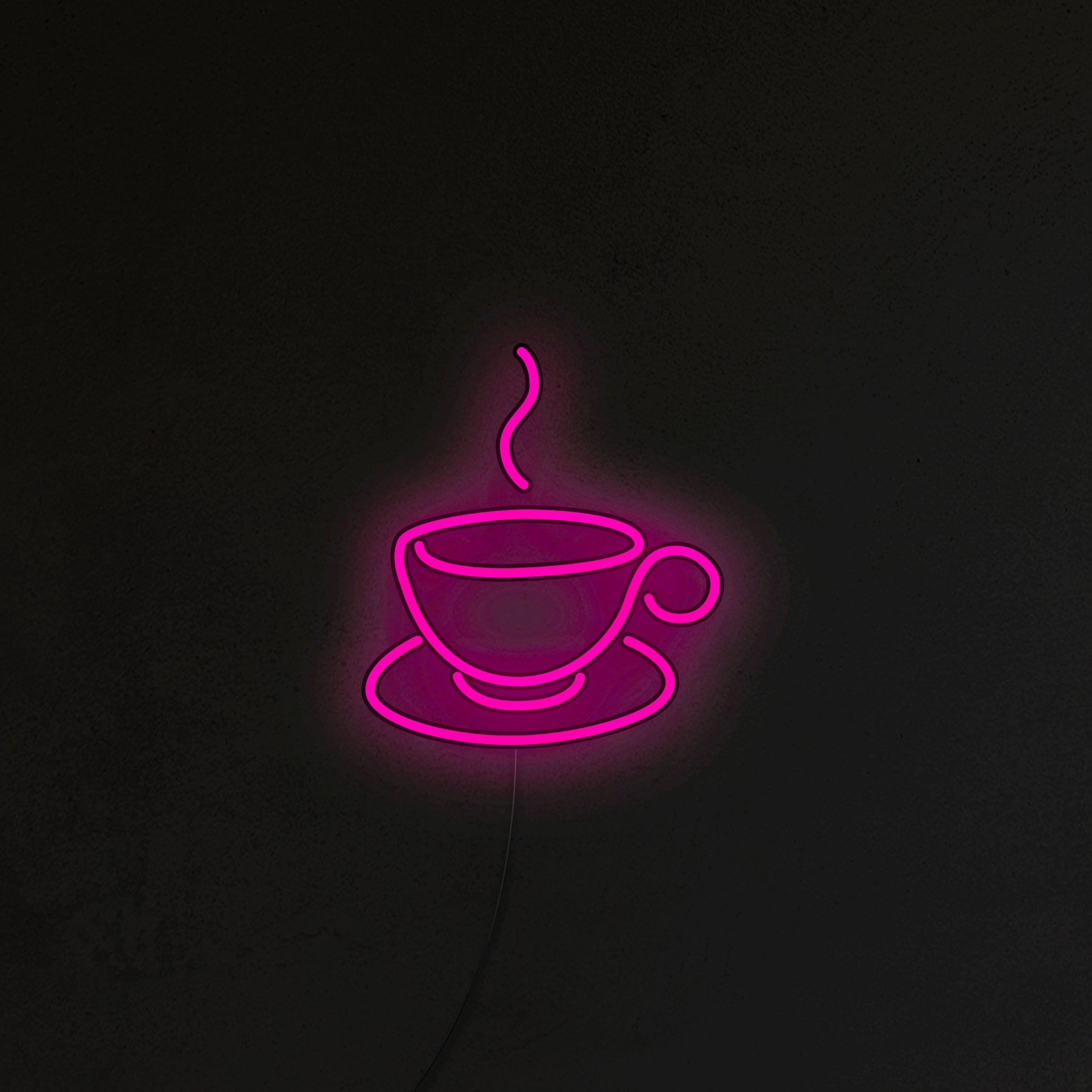Filiżanka kawy Neon LED