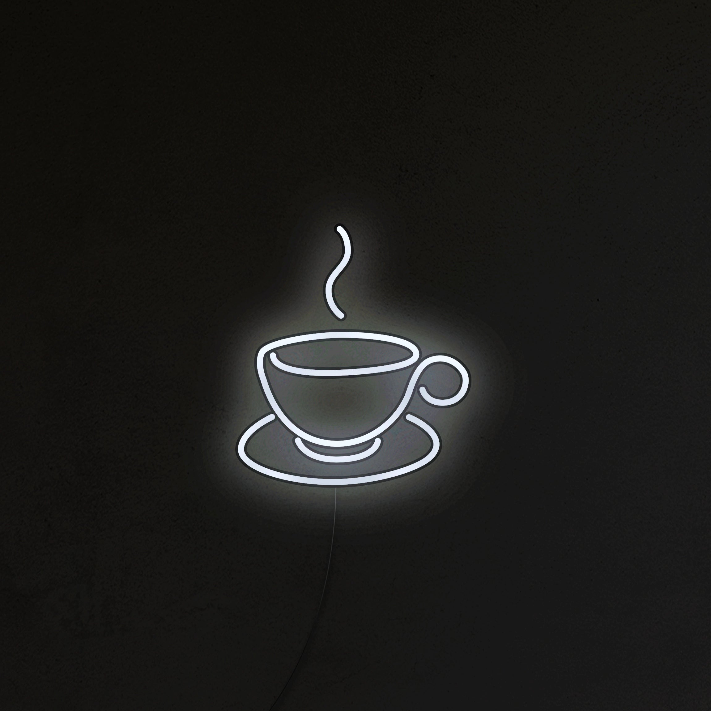 Filiżanka kawy Neon LED