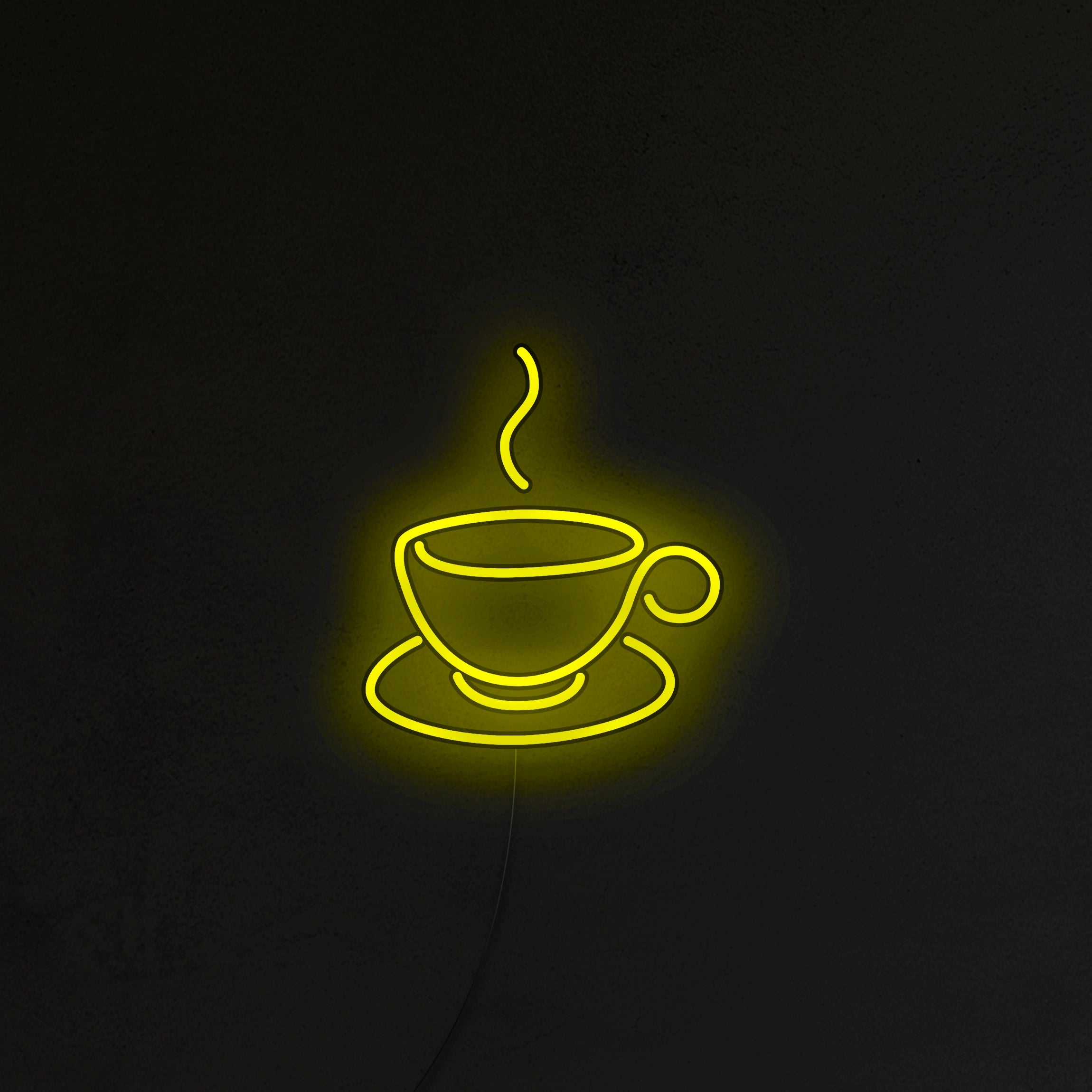 Filiżanka kawy Neon LED