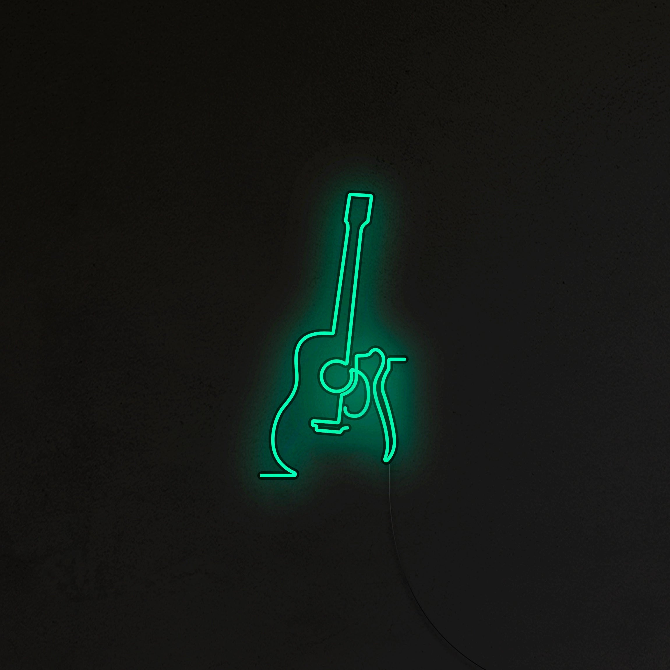 Gitara akustyczna Neon LED
