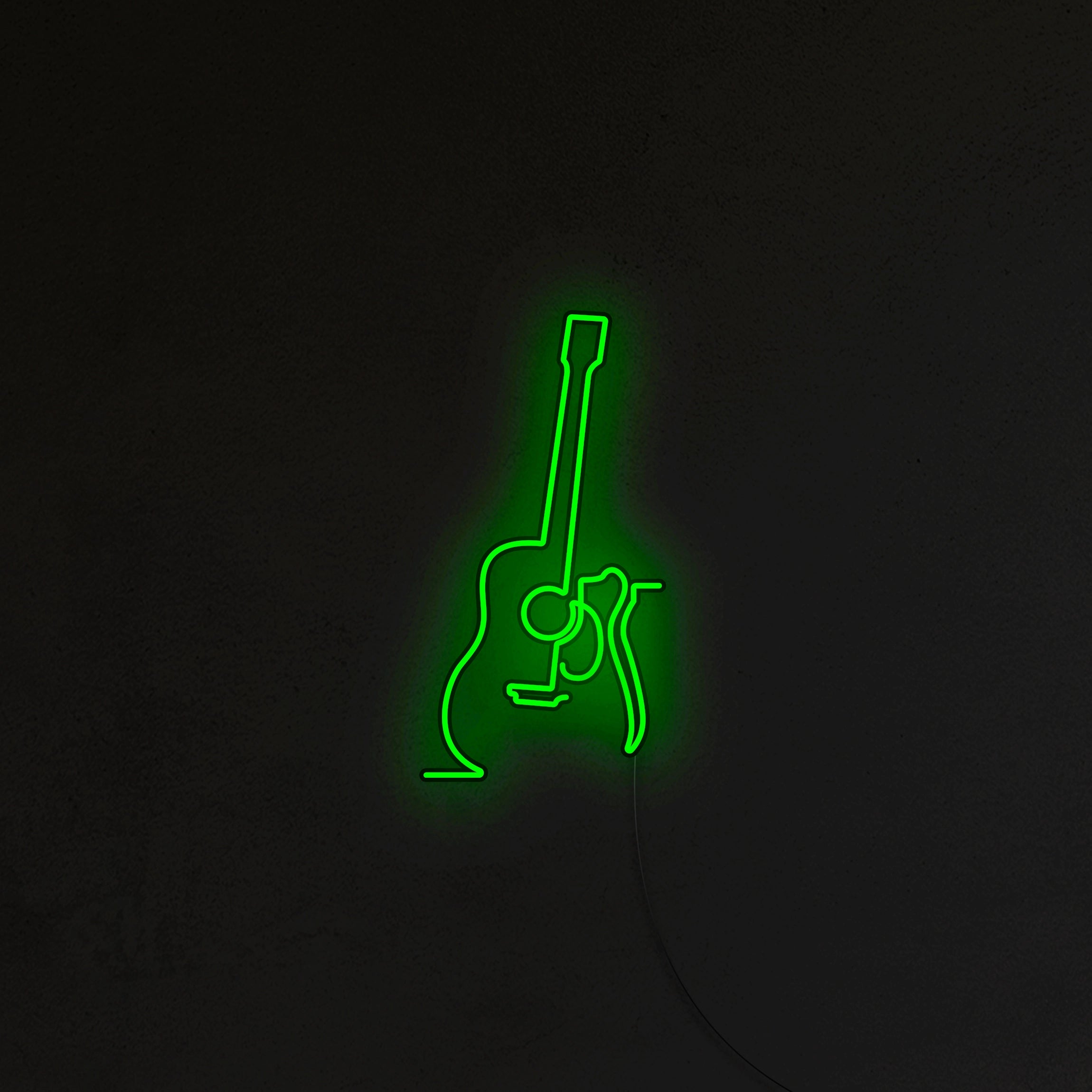 Gitara akustyczna Neon LED