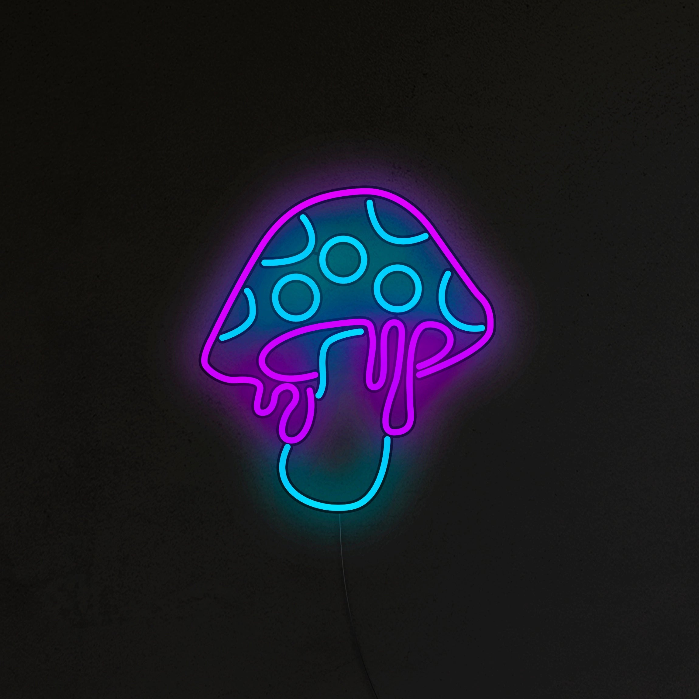 Grzybek Neon LED