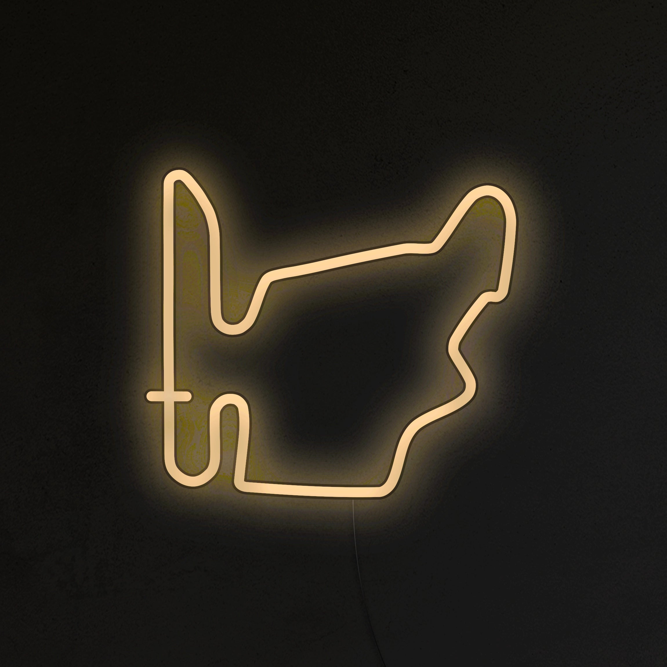 Tor Hungaroring Neon LED