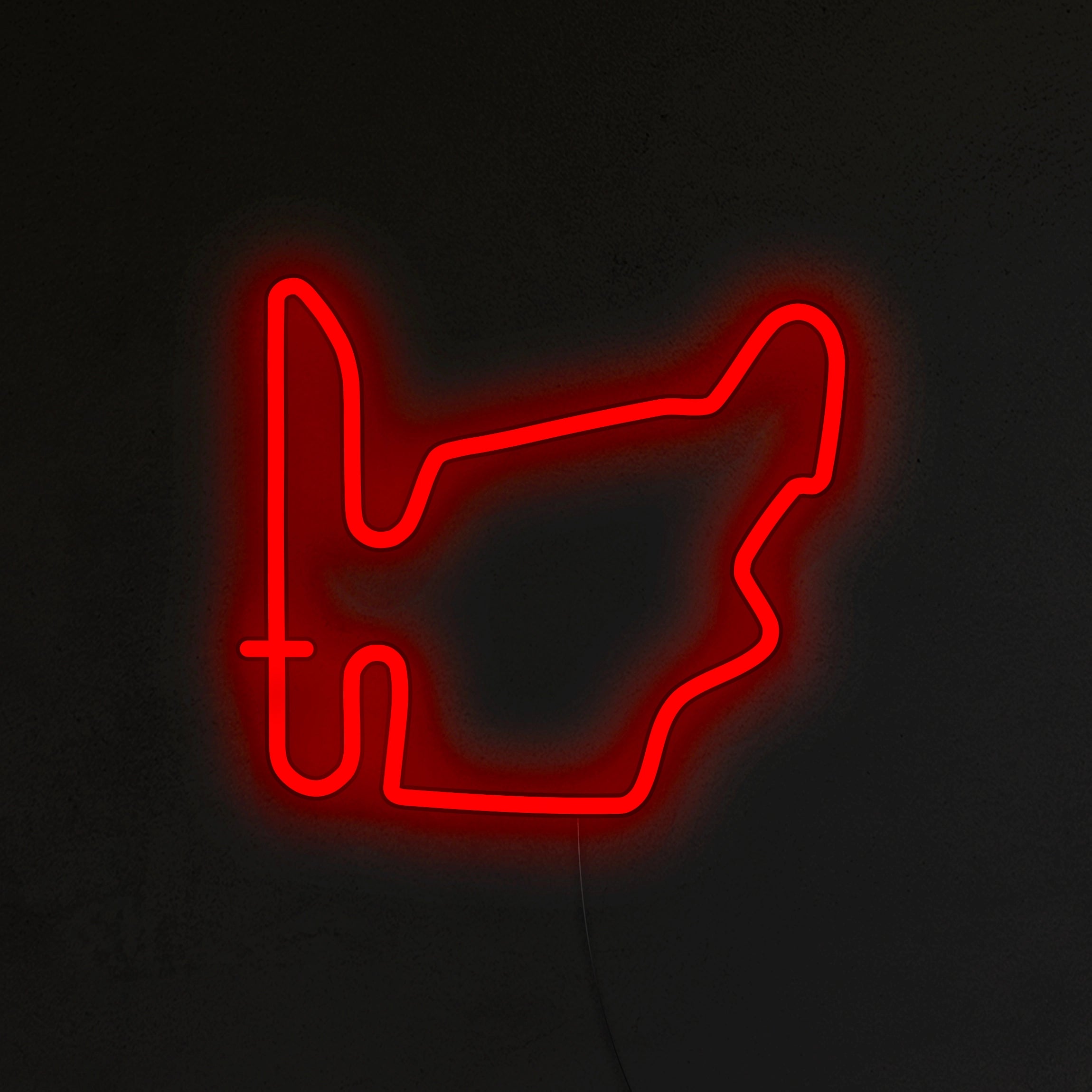 Tor Hungaroring Neon LED